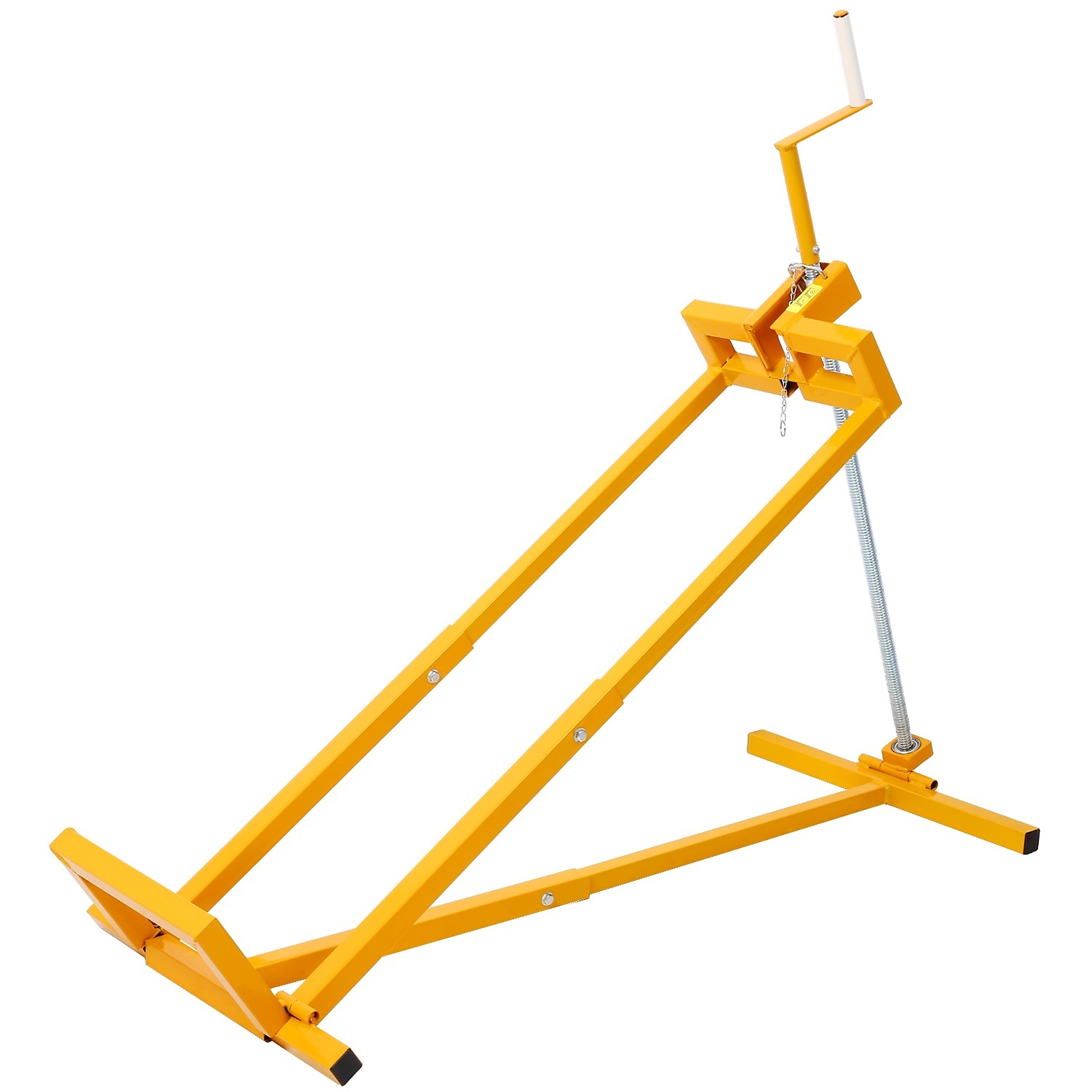 BlackTeck Easy Lawn Mower Lift — 800-Lb. Capacity, 45° Tilt Adjustable, Yellow, Model# N2-193753