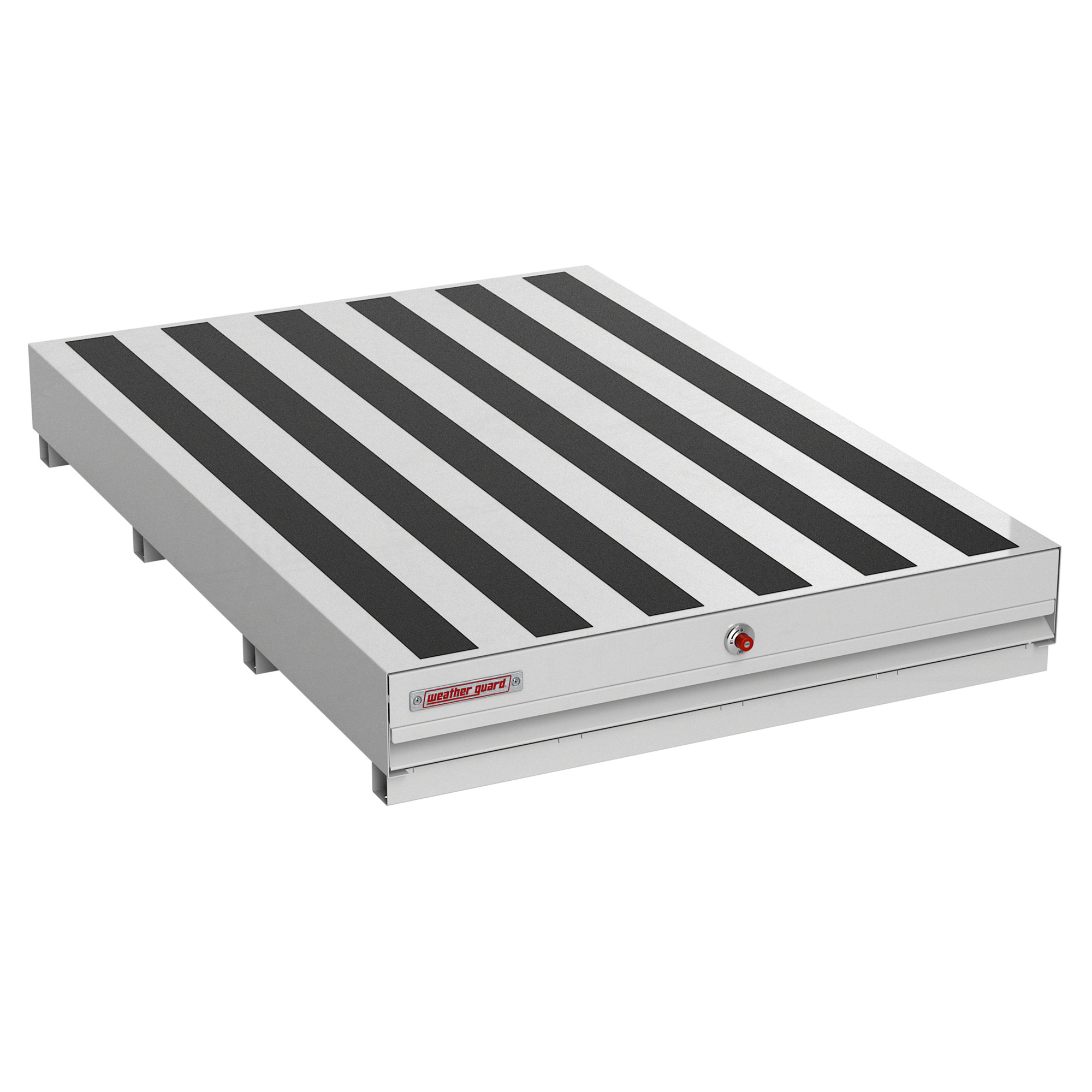 Weather Guard PACK RAT Truck Box Storage Drawer, Steel, White, 72in x 48in x 9.5in, Model# 379-3-04