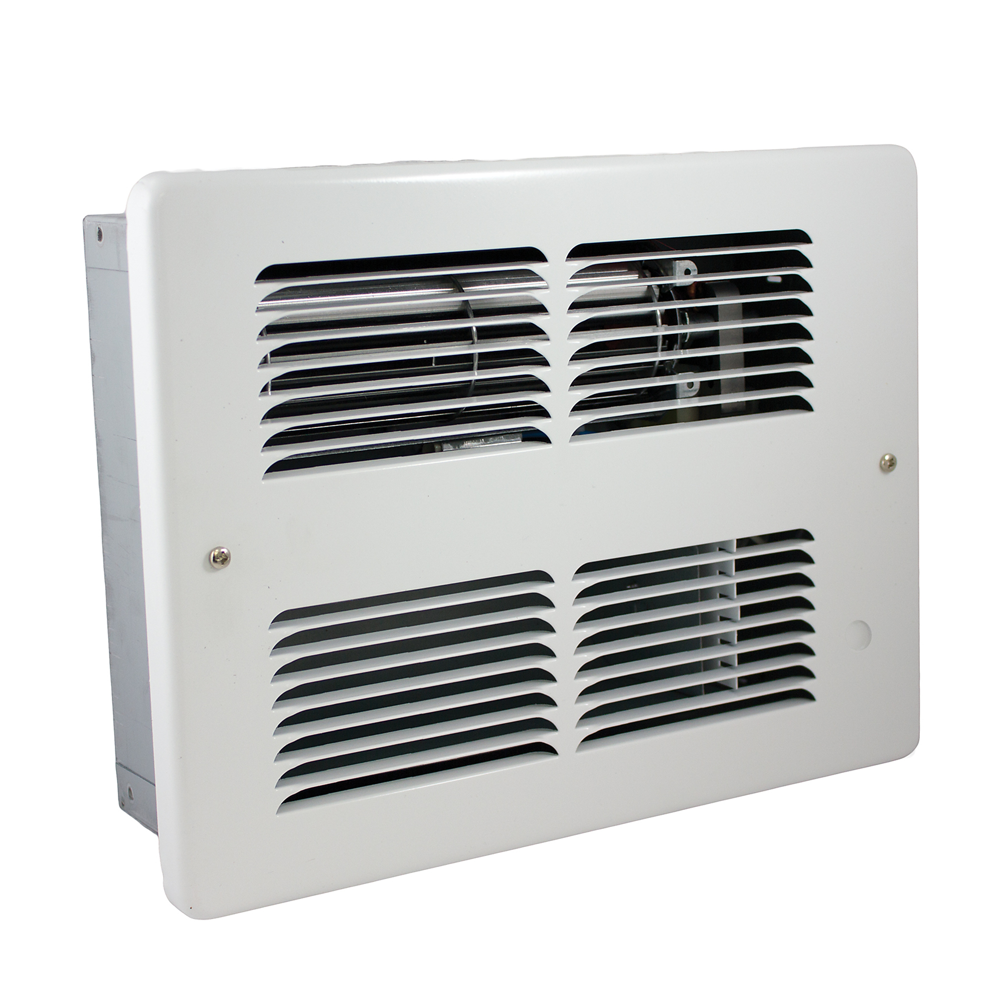 King Electric High Mount Wall Heater — 3412 BTU, 100 Sq. Ft. Heating Capability, Model# WHF1210-HM-BW