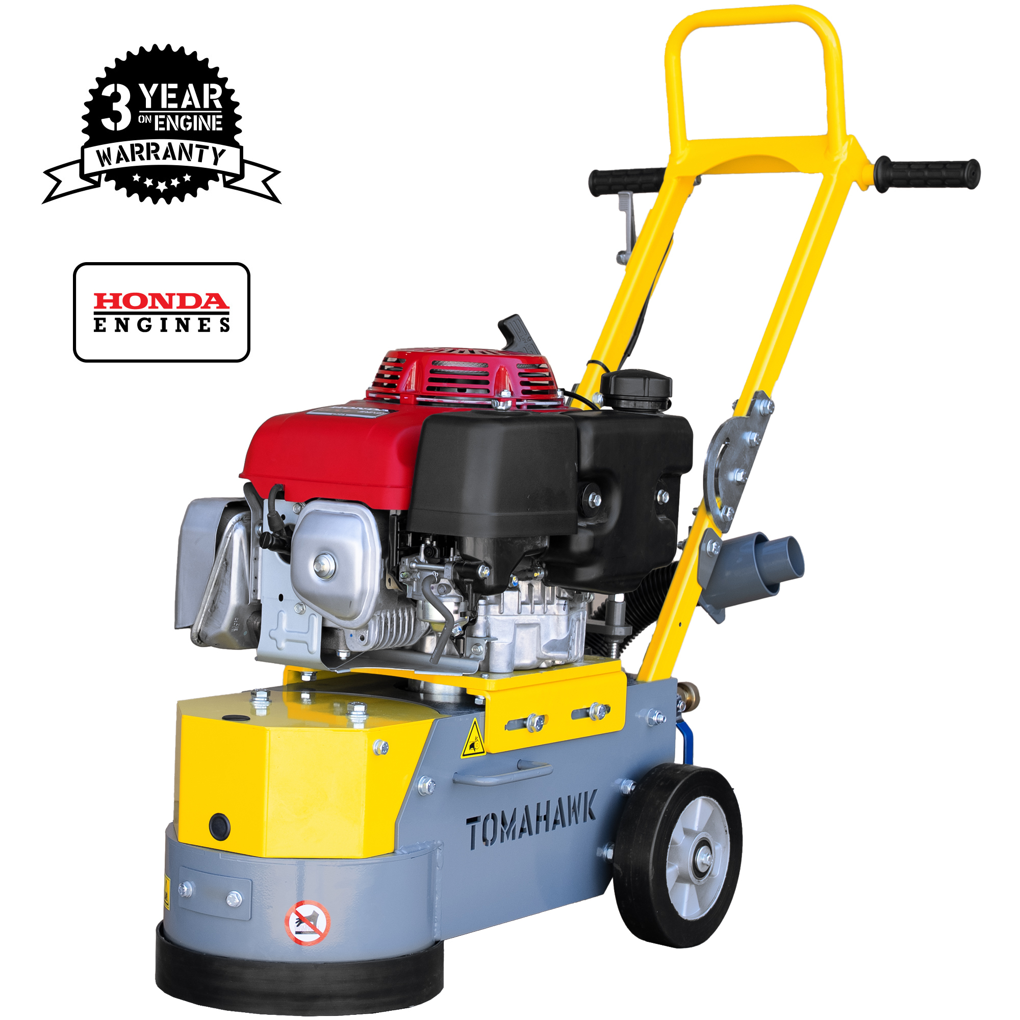 Tomahawk Concrete Floor Grinder — 10in., 10HP Honda GXV390 Motor, Gas Powered, Model# TGDR10H