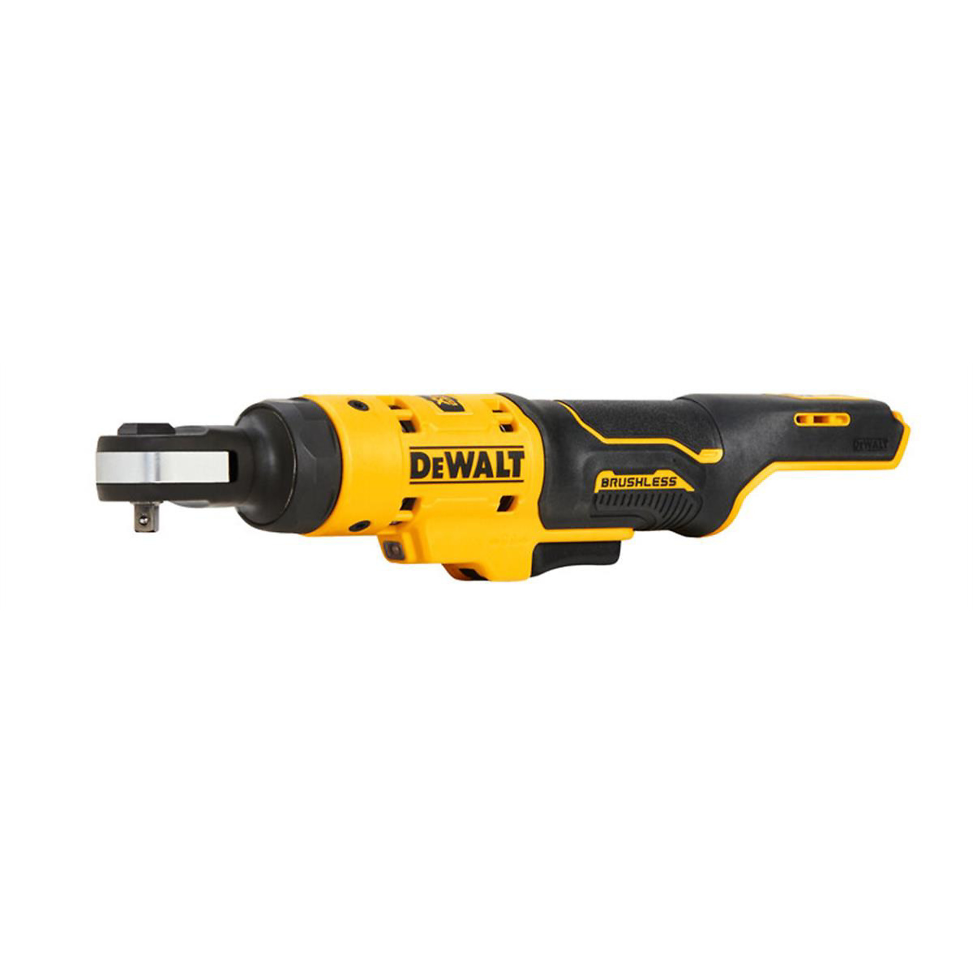 DeWalt 12V Extreme Compact Open Head Ratchet Bare Tool — 1/4in., Model# DWTDCF504B