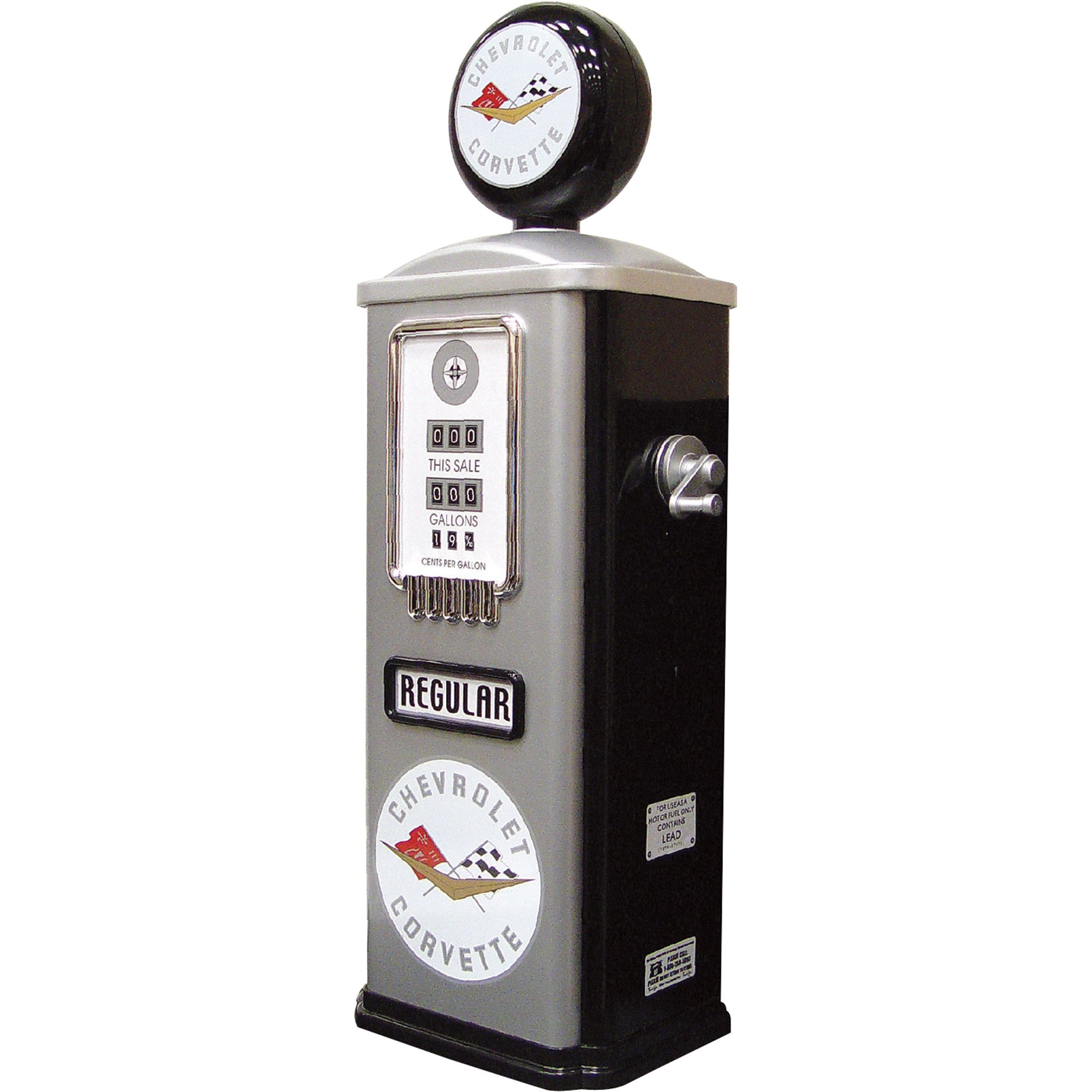Gearbox Toys 1950s Tokheim Gas Pump — Corvette, Model# 07803