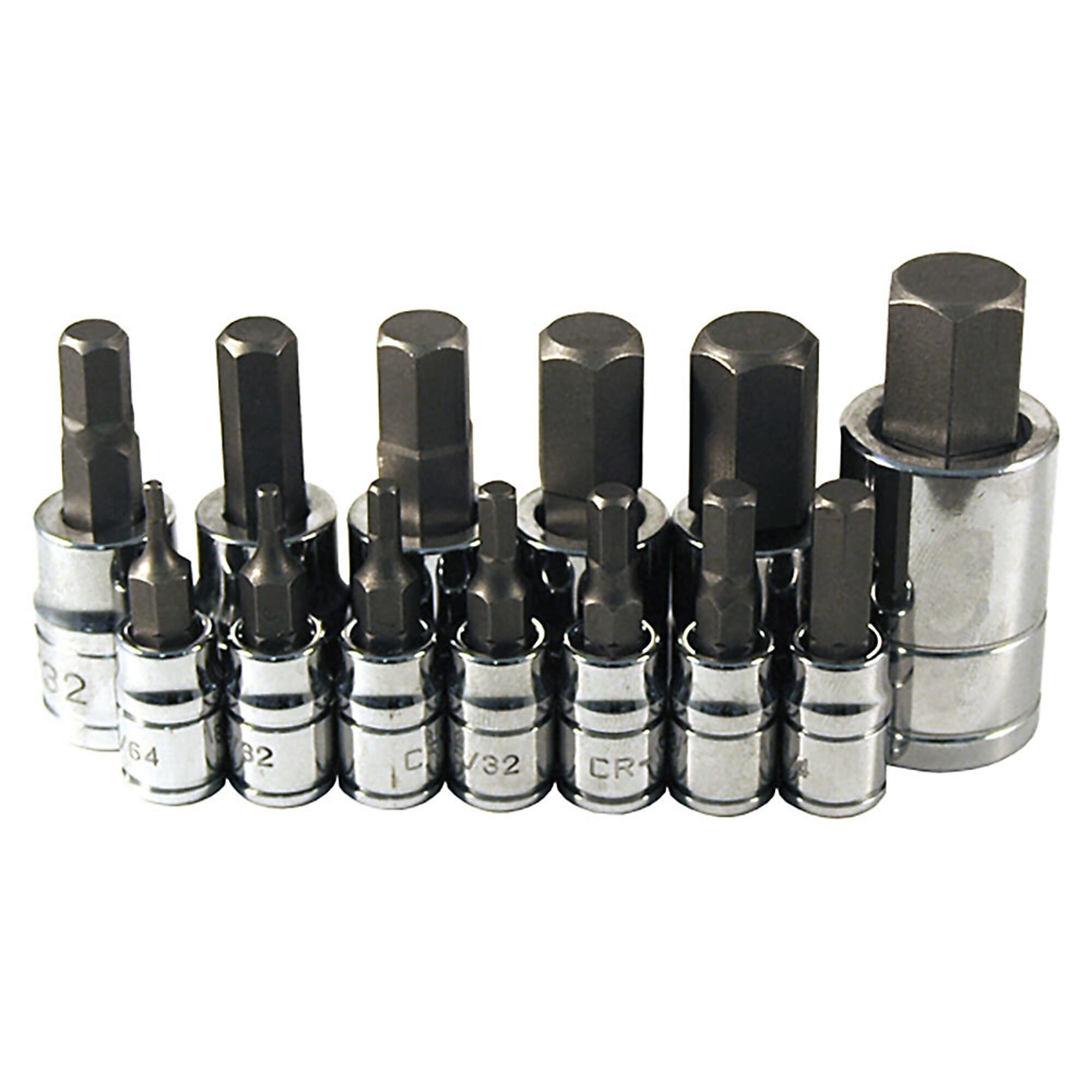 ATD Socket Hex Driver Set 13Pc Fractional Hex, Model# 10106