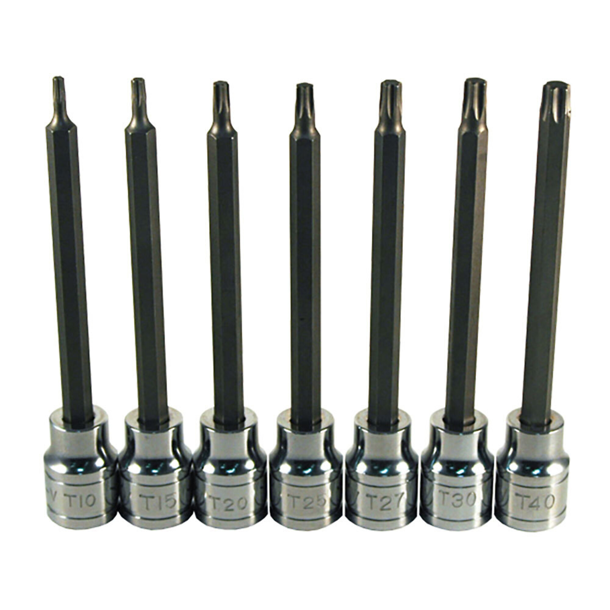 ATD Socket 6 Lobe X Long Set 3/8Dr 7Pc, Model# 10096