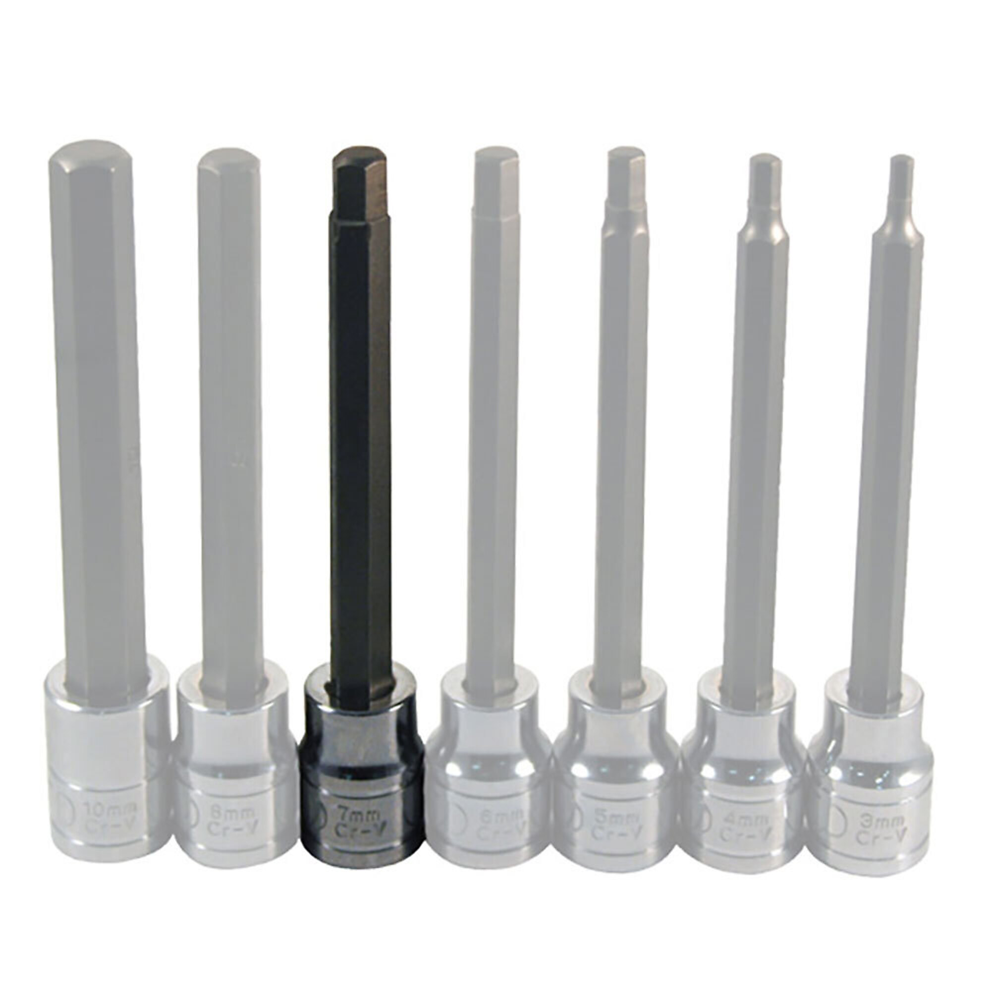 ATD Socket 3/8 Dr Hex Bit 7Mm Xl, Model# 10158