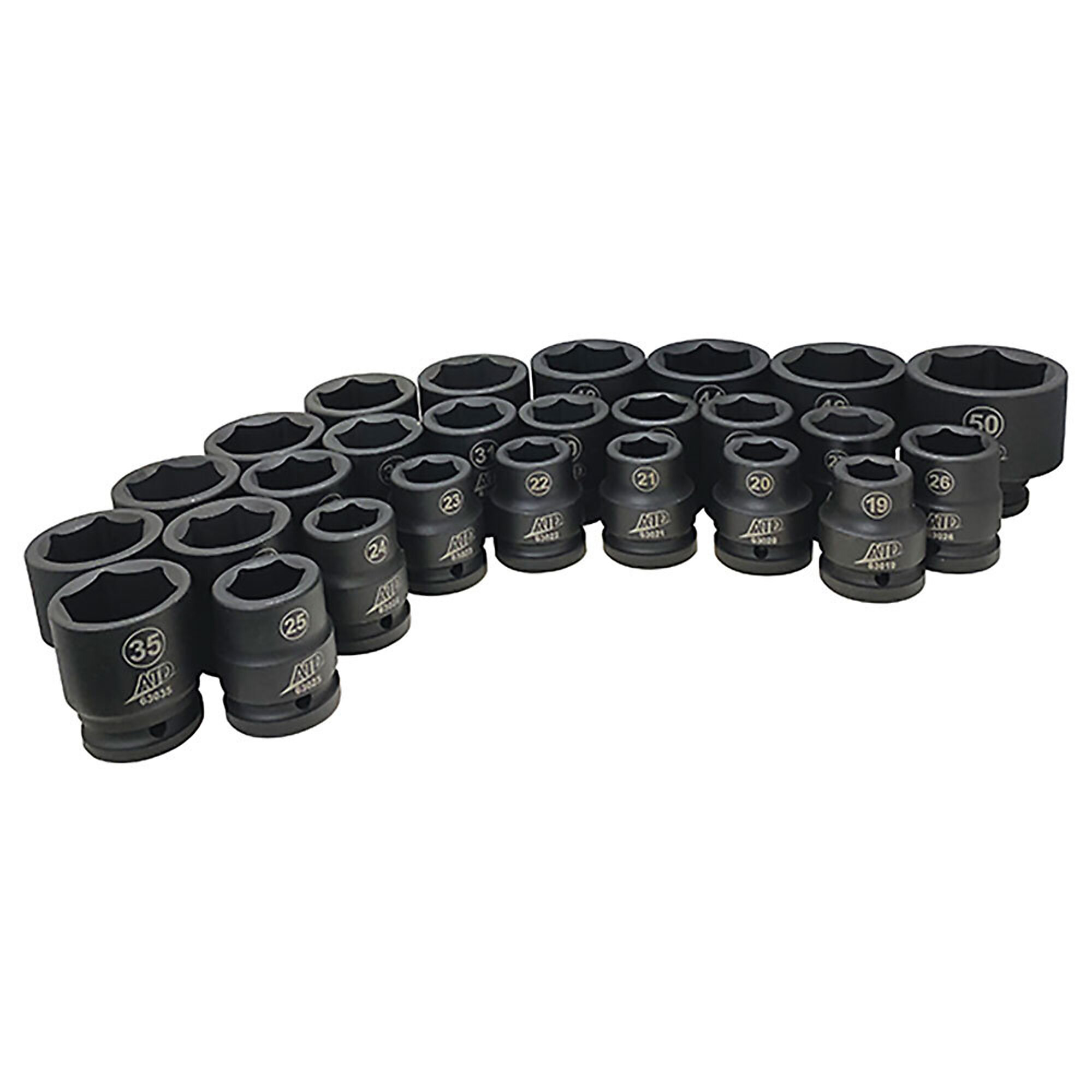 ATD 26Pc 3/4In Dr Metric Socket Set, Model# 10564