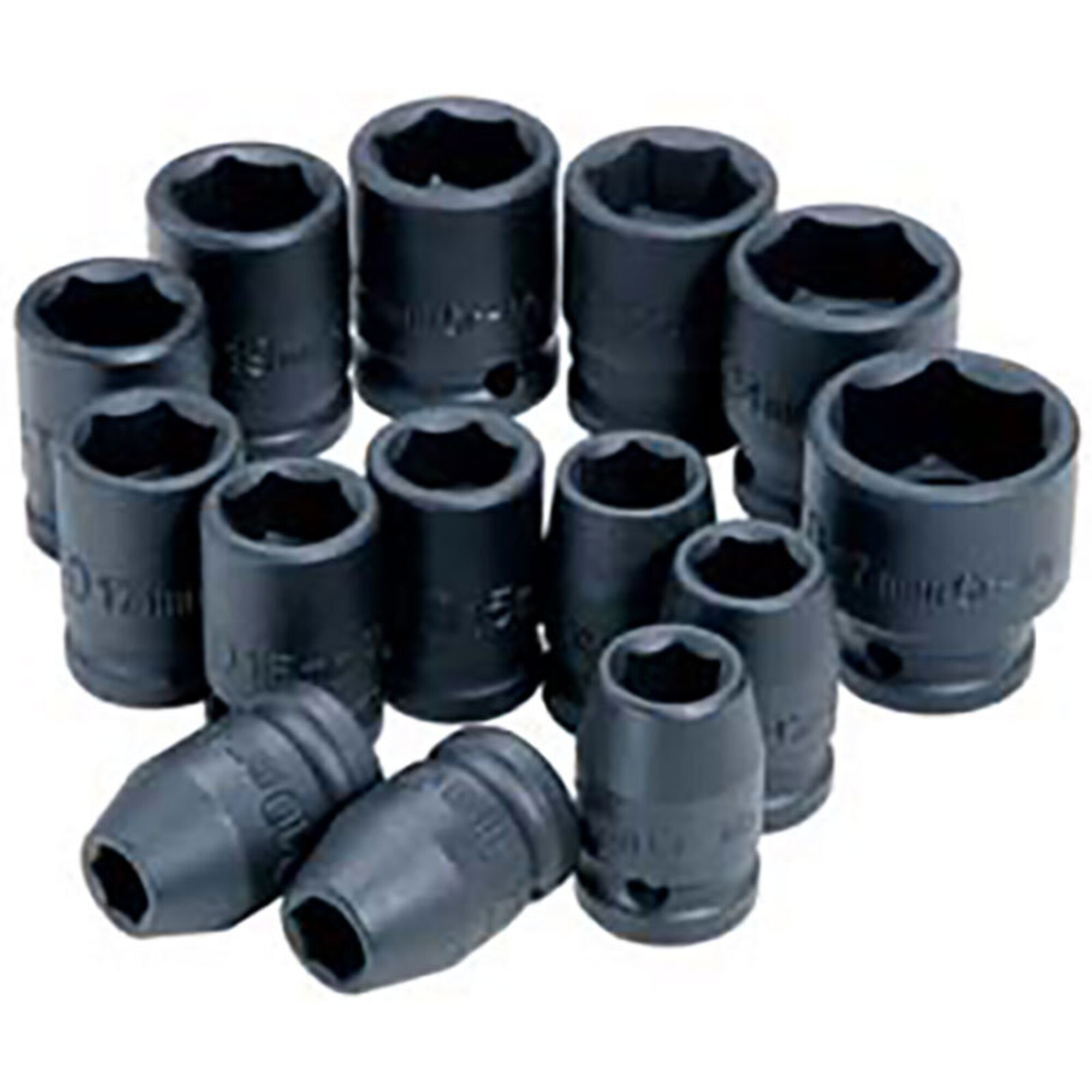 ATD Socket Impact Set 1/2Dr 14Pc Metric Standard, Model# 10346