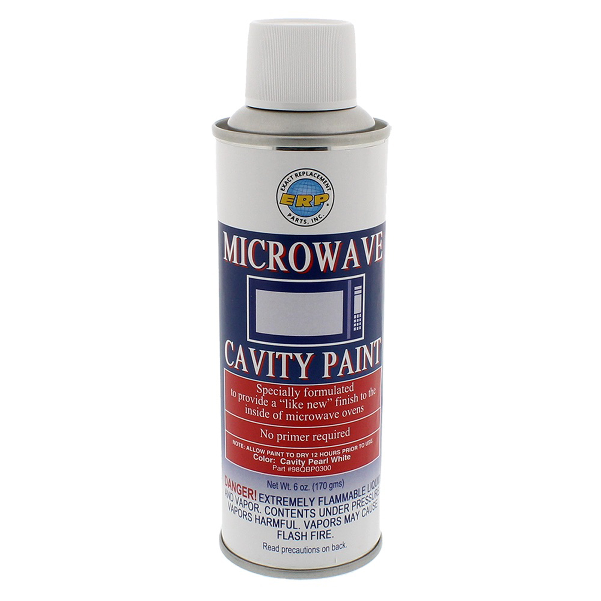 ERP Microwave Cavity Spray Paint — Pearl White, 98QBP0300, Model# 98QBP0300