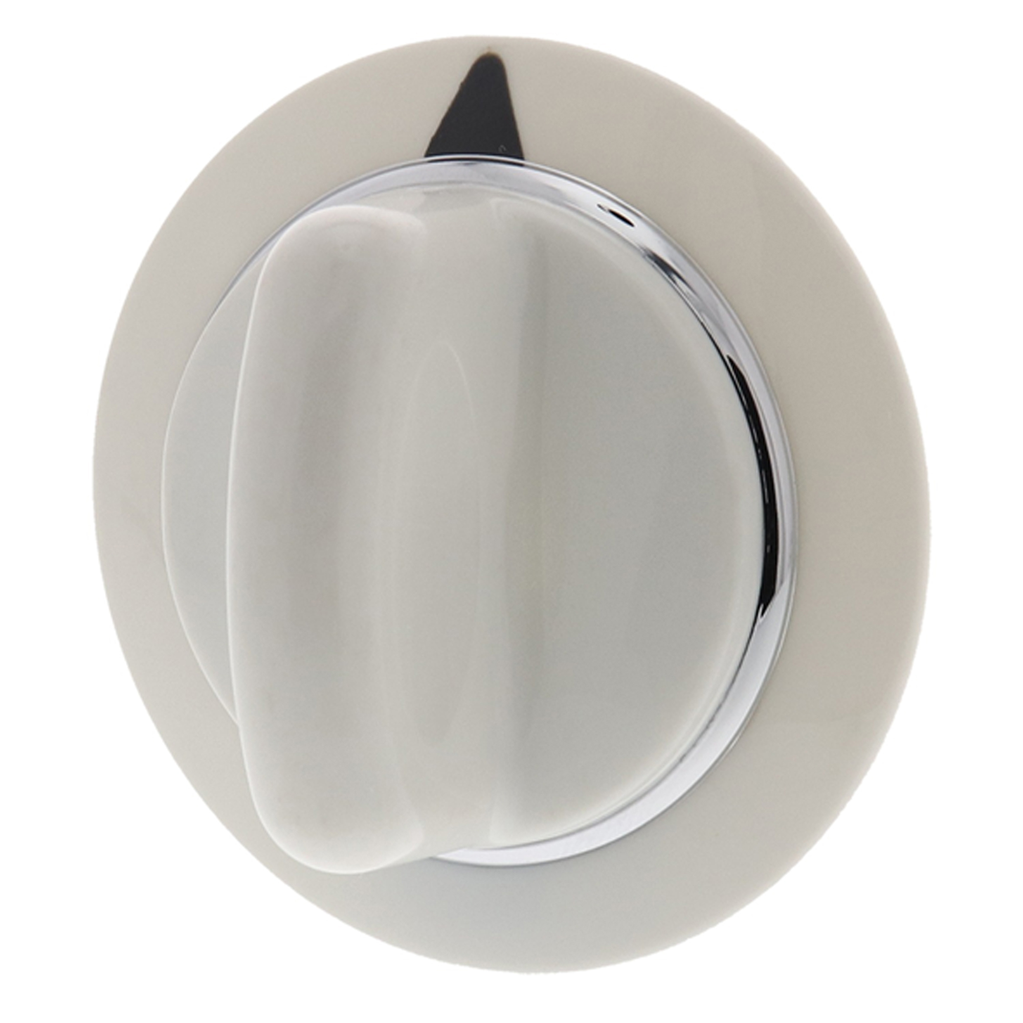 ERP Replacement Dryer Knob — White with Black Pointer, Compatible with GE, Model# WE1M654