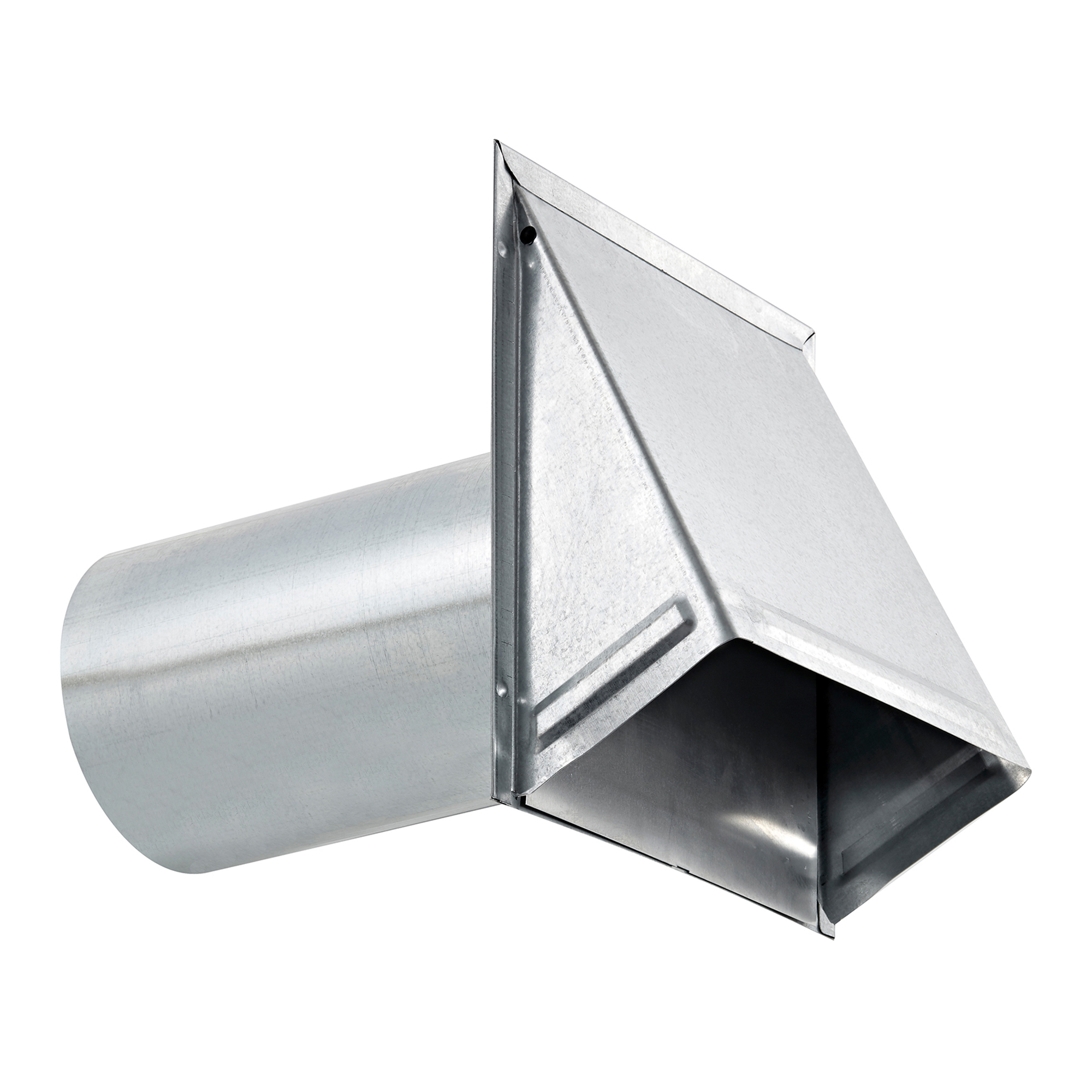 Lambro 6in. Galvanized Steel Exhaust Wall Hood Vent with Damper and 11in. Pipe — 26-Gauge, Model# 3460G-11