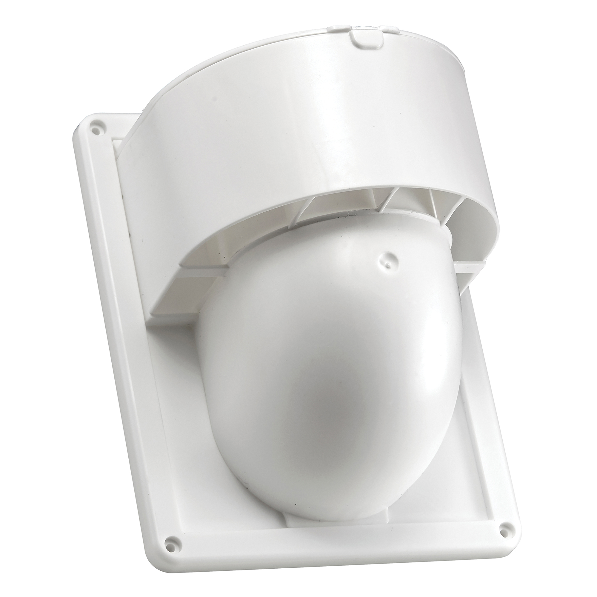 Lambro 4in. Dryer Vent Seal — White, ABS Plastic, Model# 289W