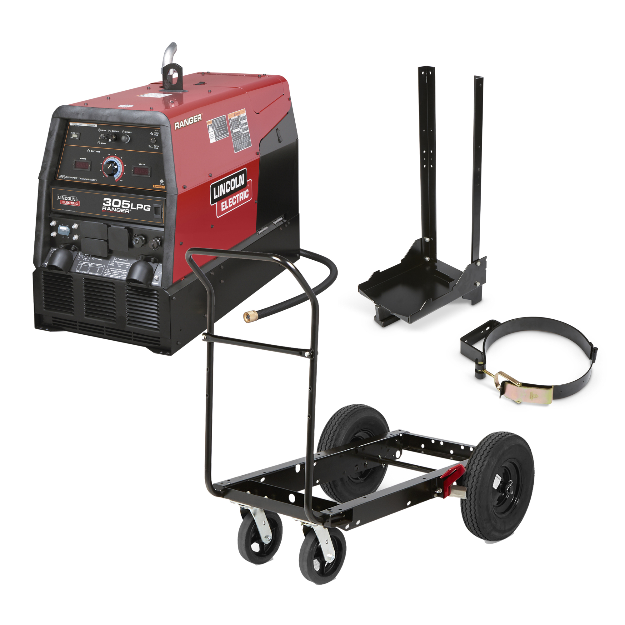 Lincoln Electric Ranger 305 LPG Engine Driven Welder — 25 HP Kohler LPG Engine, 10,000 Watt AC Generator, Multi-Process Welding, Model# K3430-2