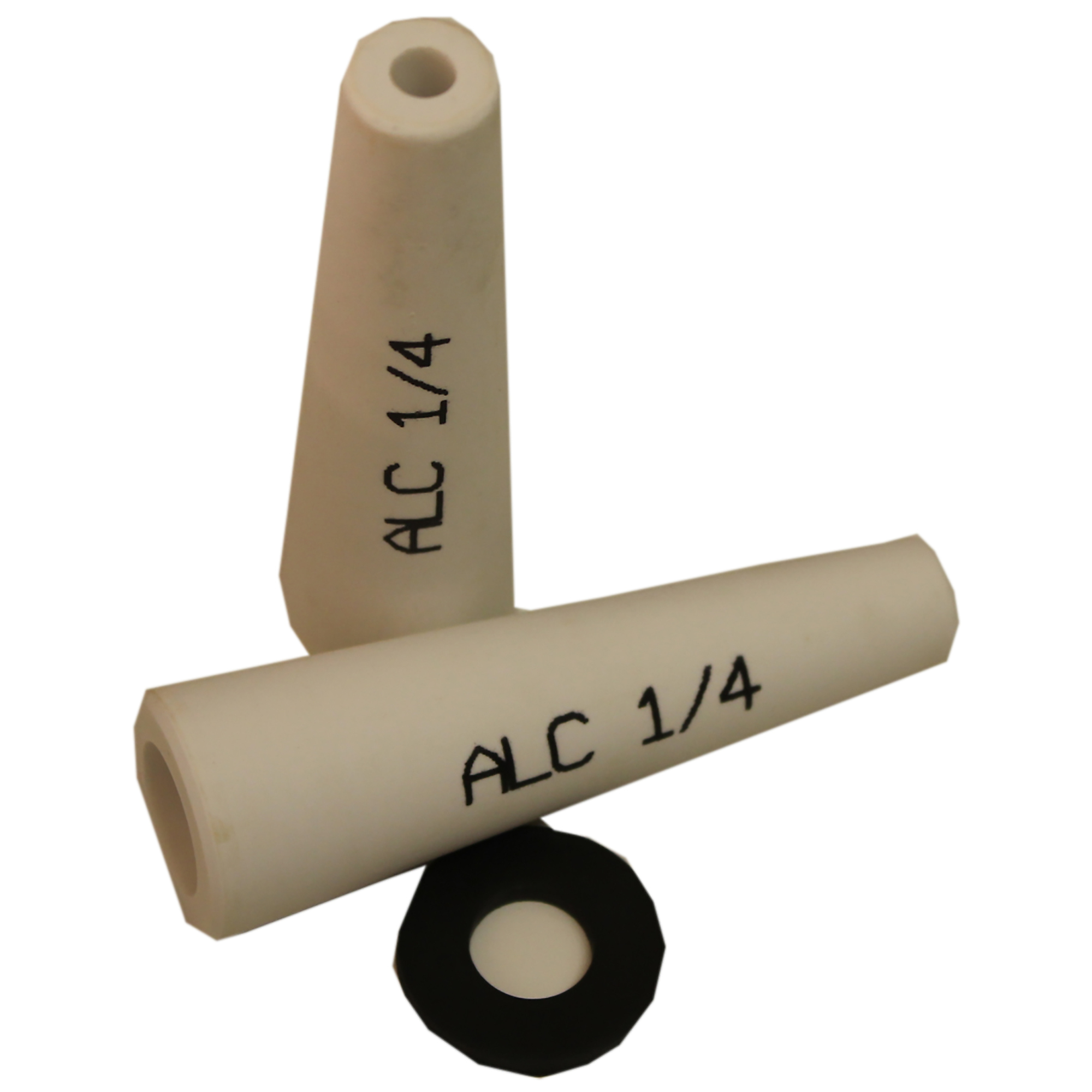 ALC Abrasive, Sandblaster,  Pressure Nozzle Kit — 1/4in. Ceramic, 2 Nozzles and Gasket, Model# 40296