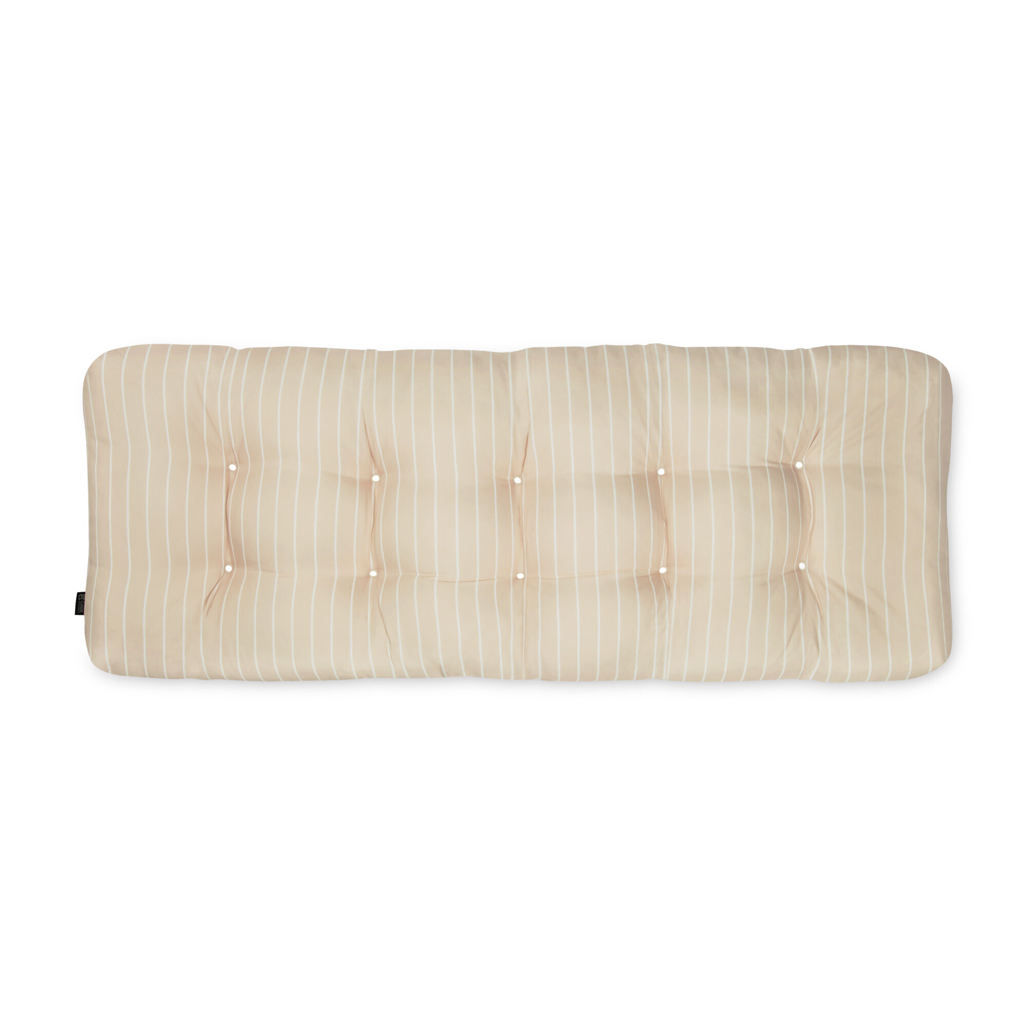 Classic Accessories Patio Bench Cushion — 54in. Width, Soft Beige Stripe, Model# 62-266-010301-EC