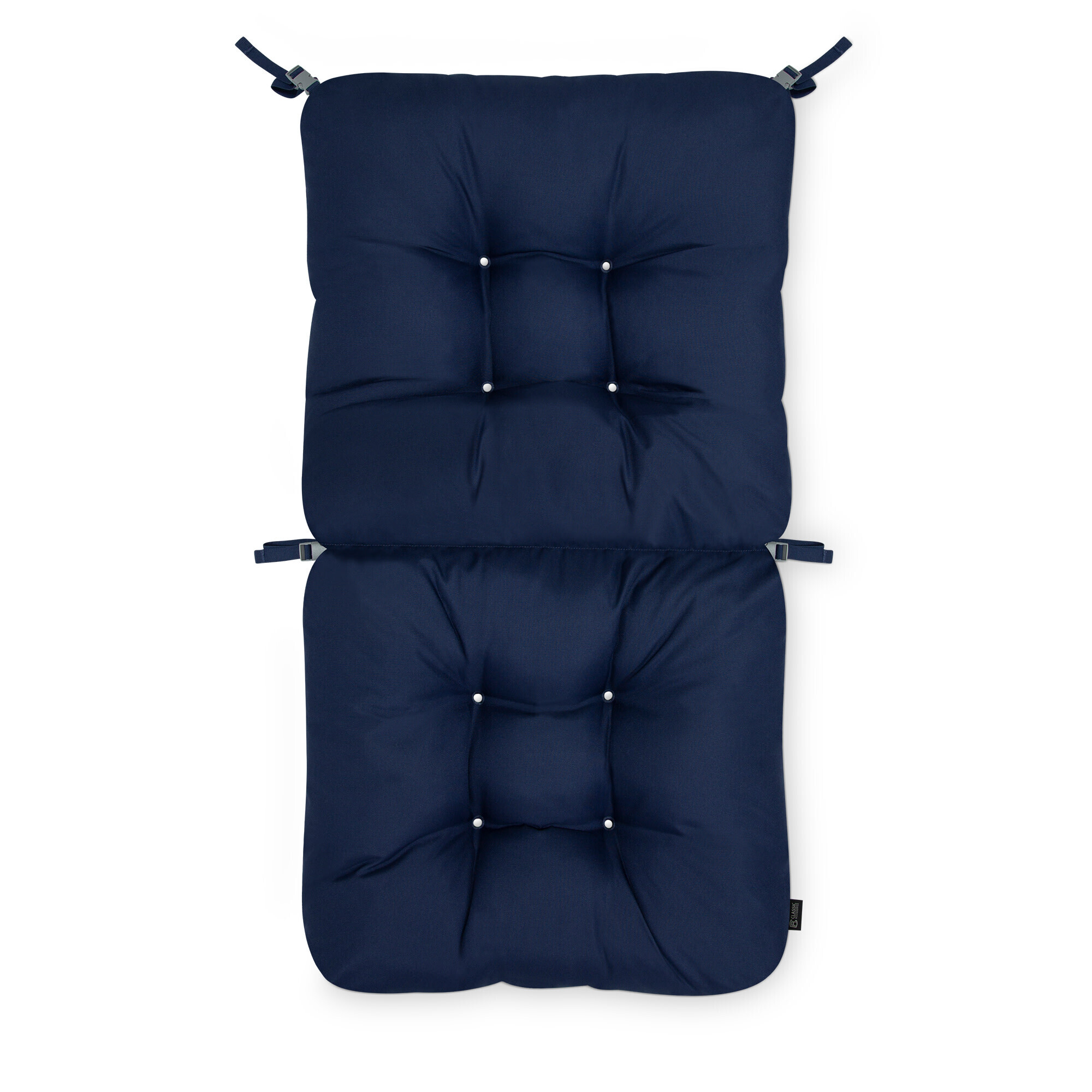 Classic Accessories Patio Chair Cushion — 21in.W x 19in.D x 22.5in.H, Classic Navy, Model# 62-285-015501-EC