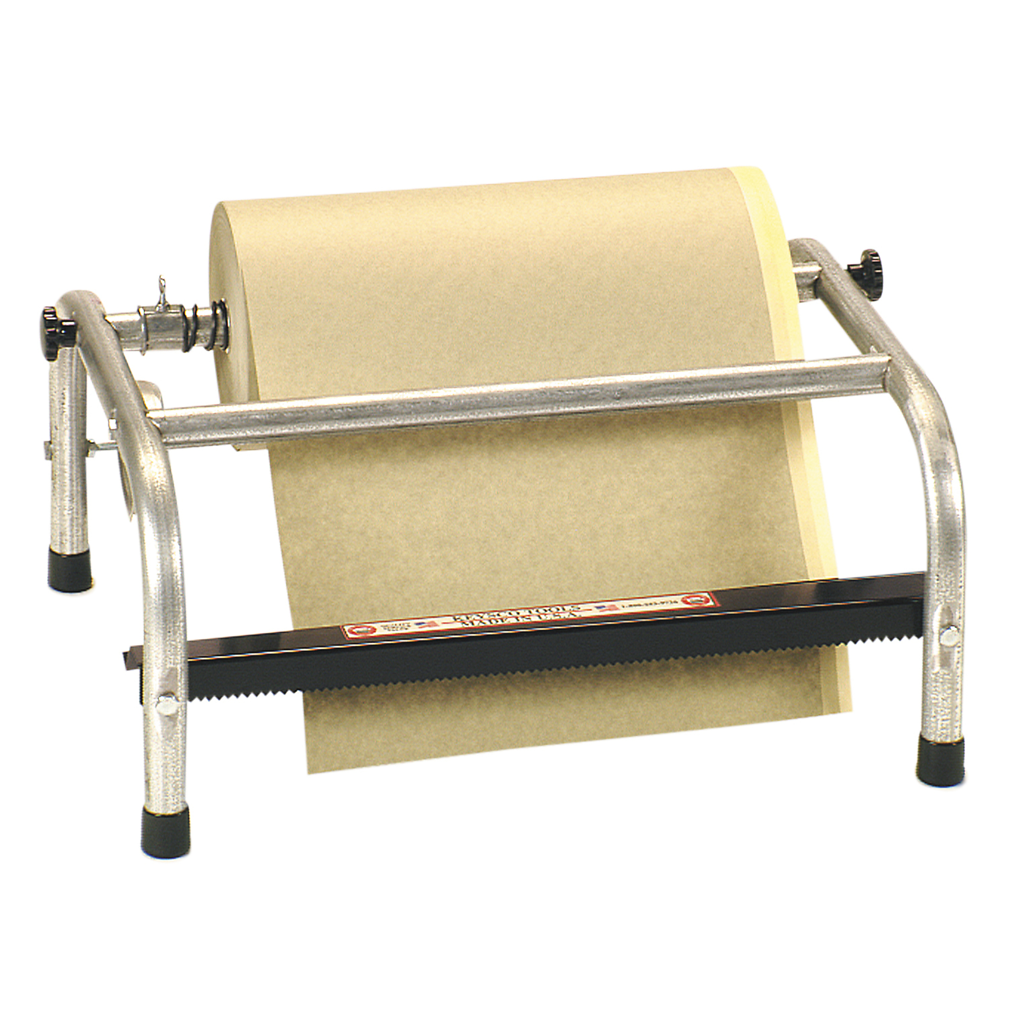 Keysco 12 in Masking paper dispenser — Easily aligns tape with edge of paper for autobody prep, 12in., Adjustable, Holds Up to Three Paper Widths, Model# 78001