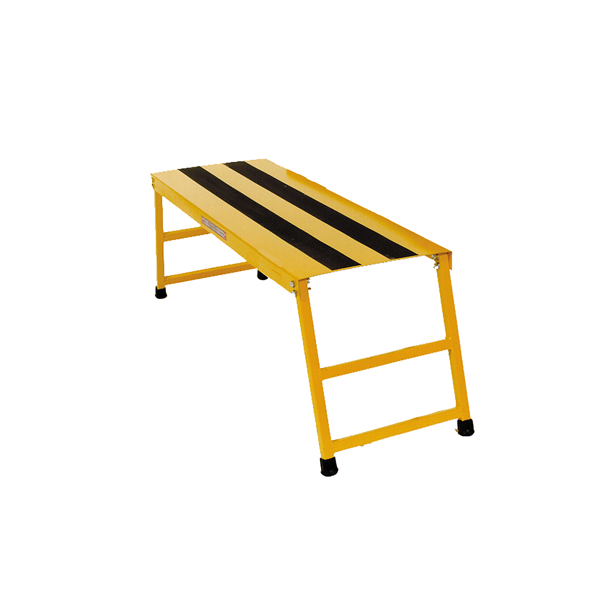 Keysco Heavy-Duty Van Stand — For working on large trucks and vans, underhood, 4ft., Non-Skid Surface, Safety Yellow, Model# 77781
