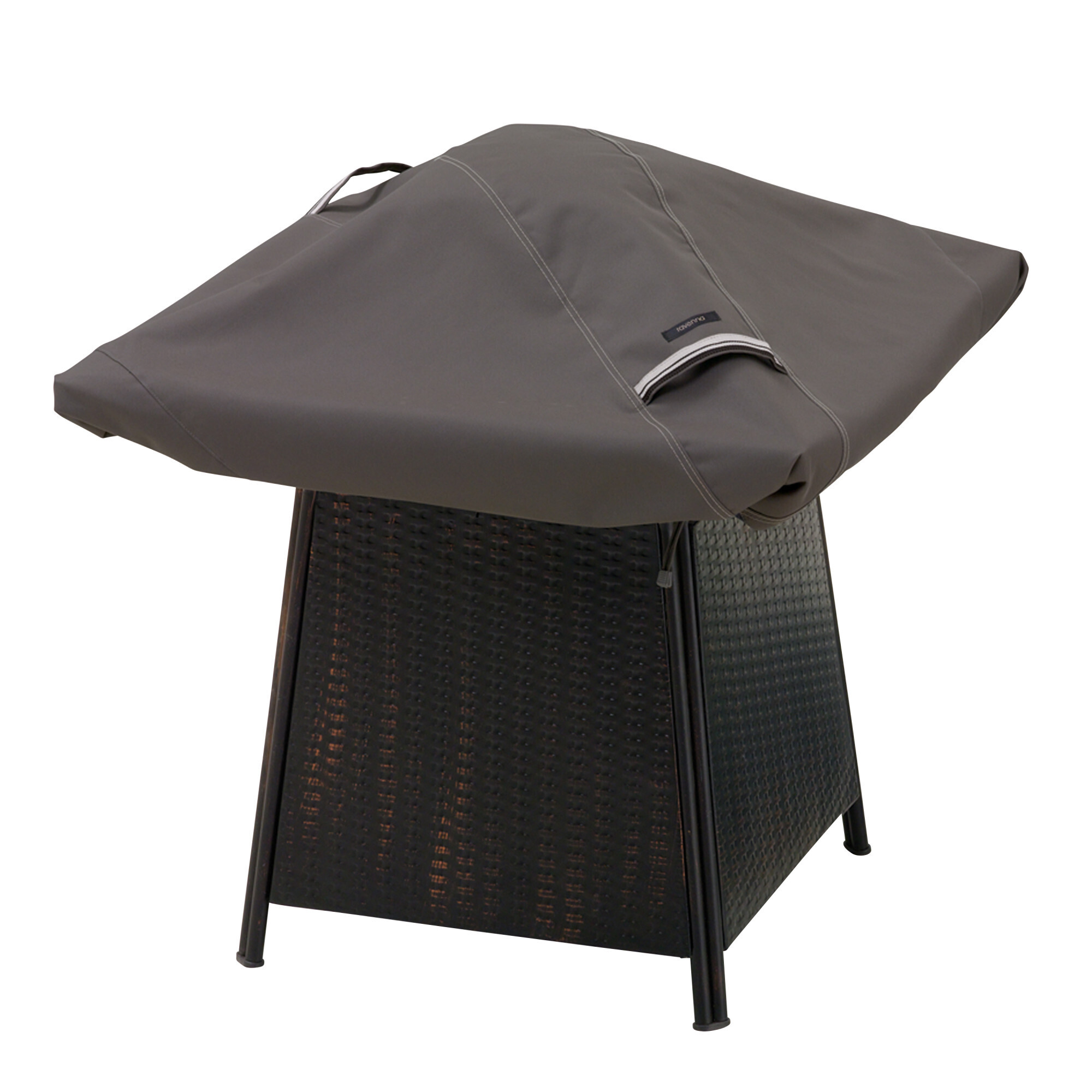 Classic Accessories Ravenna Water-Resistant Fire Pit Cover — 40in. Square, Model# 55-148-015101-EC