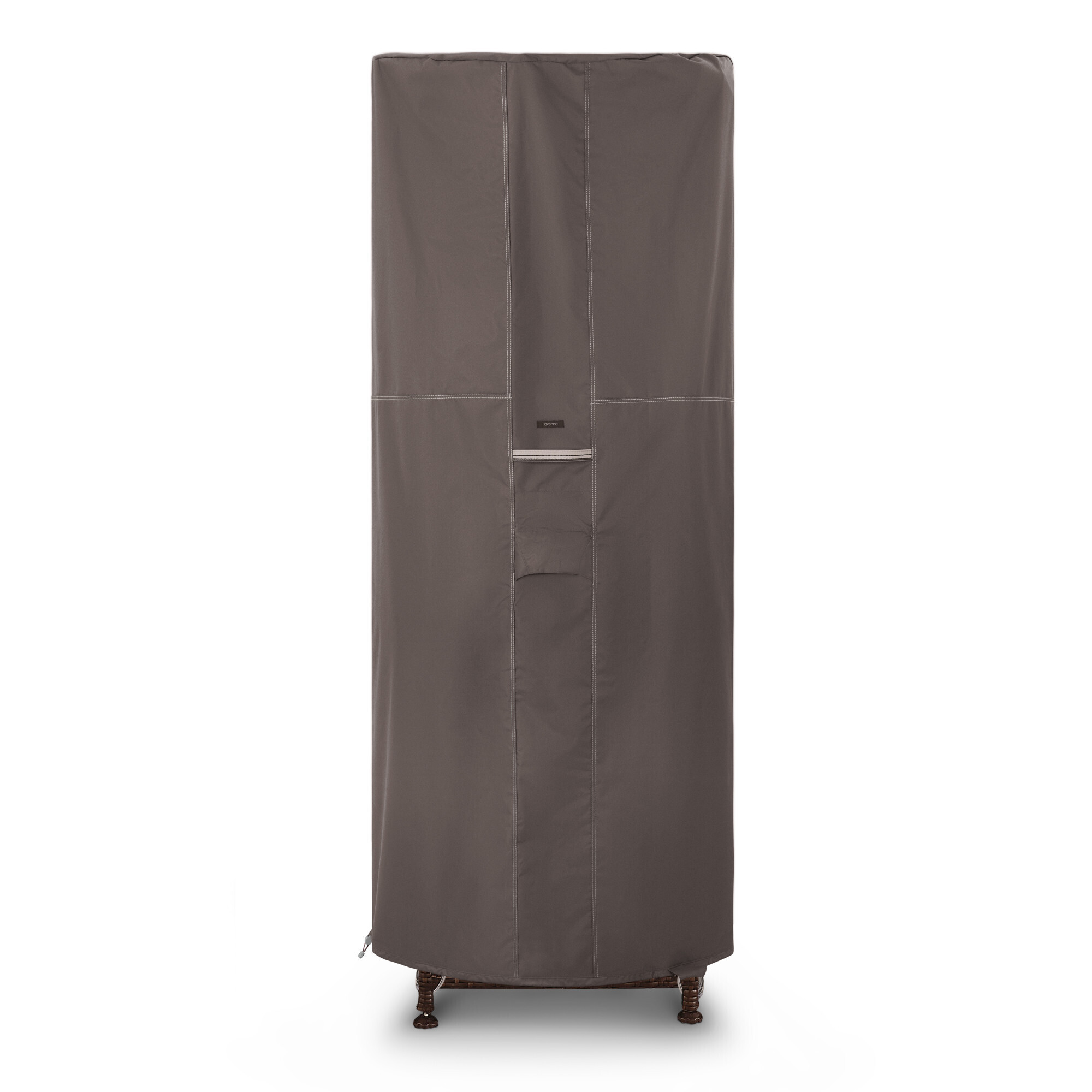Classic Accessories Ravenna Water-Resistant Round Stand-Up Patio Heater Cover With Table — 32in. x 84in., Model# 56-490-015101-EC