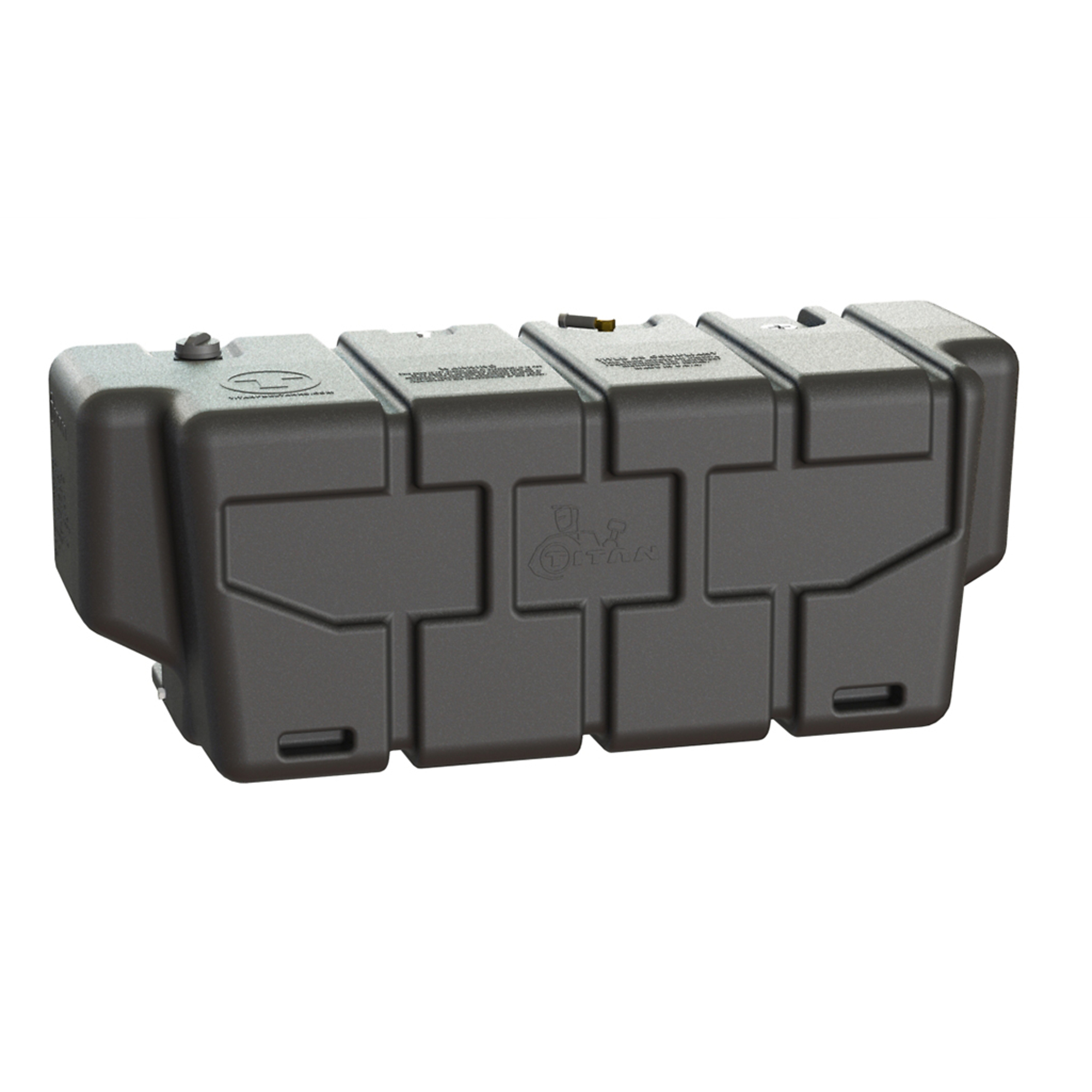 Titan Fuel Tanks 100-Gallon Transfer Tank, Lifetime Warranty, High Density Cross-Linked Polymer, No rust or corrosion, lightweight, Model 5015100