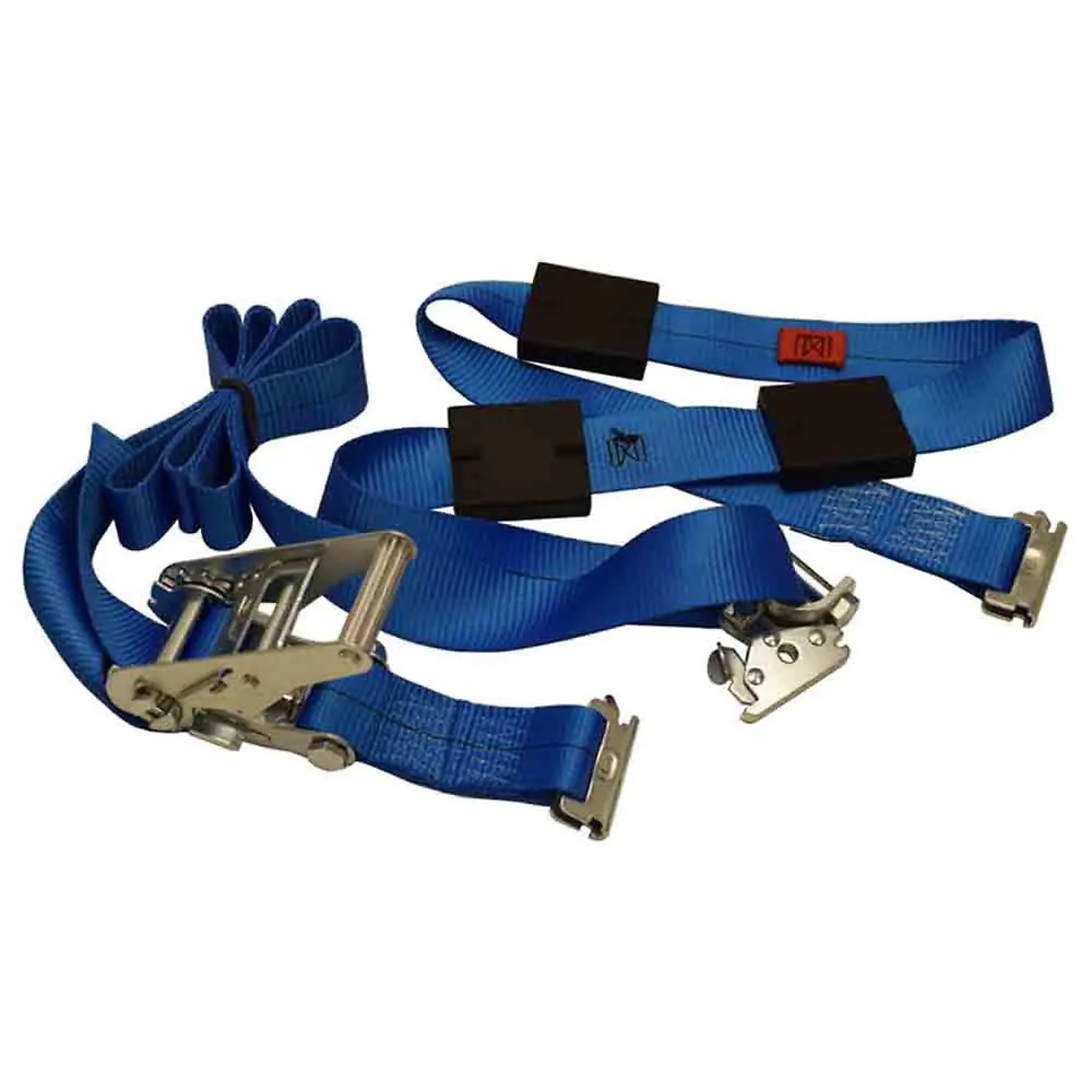 Erickson, E-Track Ratchet Strap with Roller Idler, 2 inch x 12 foot Strap, 3300 lb Capacity, Model# E-58523