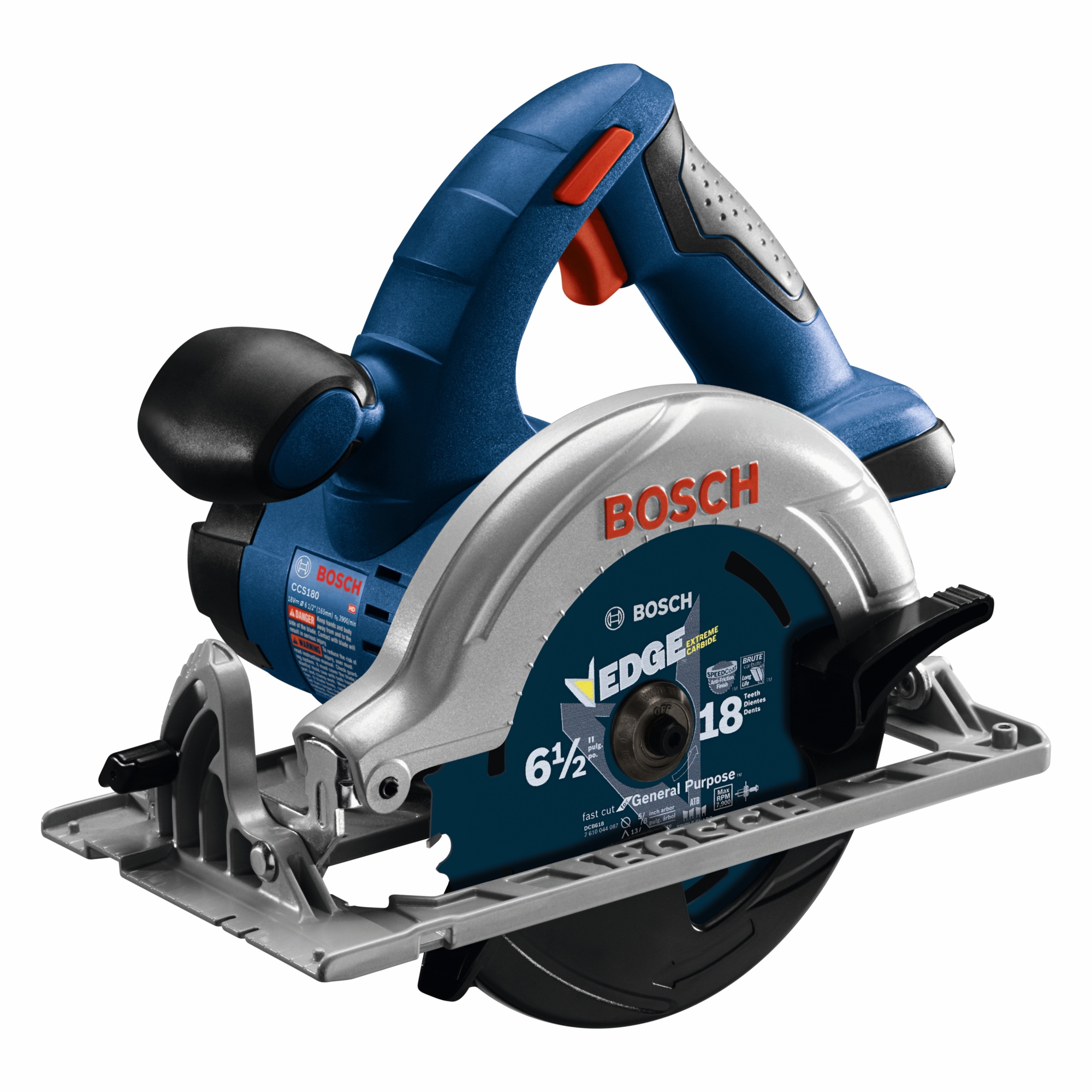 Bosch Blade-Left Circular Saw — 6 1/2in., 18V, Bare Tool, Model# CCS180B