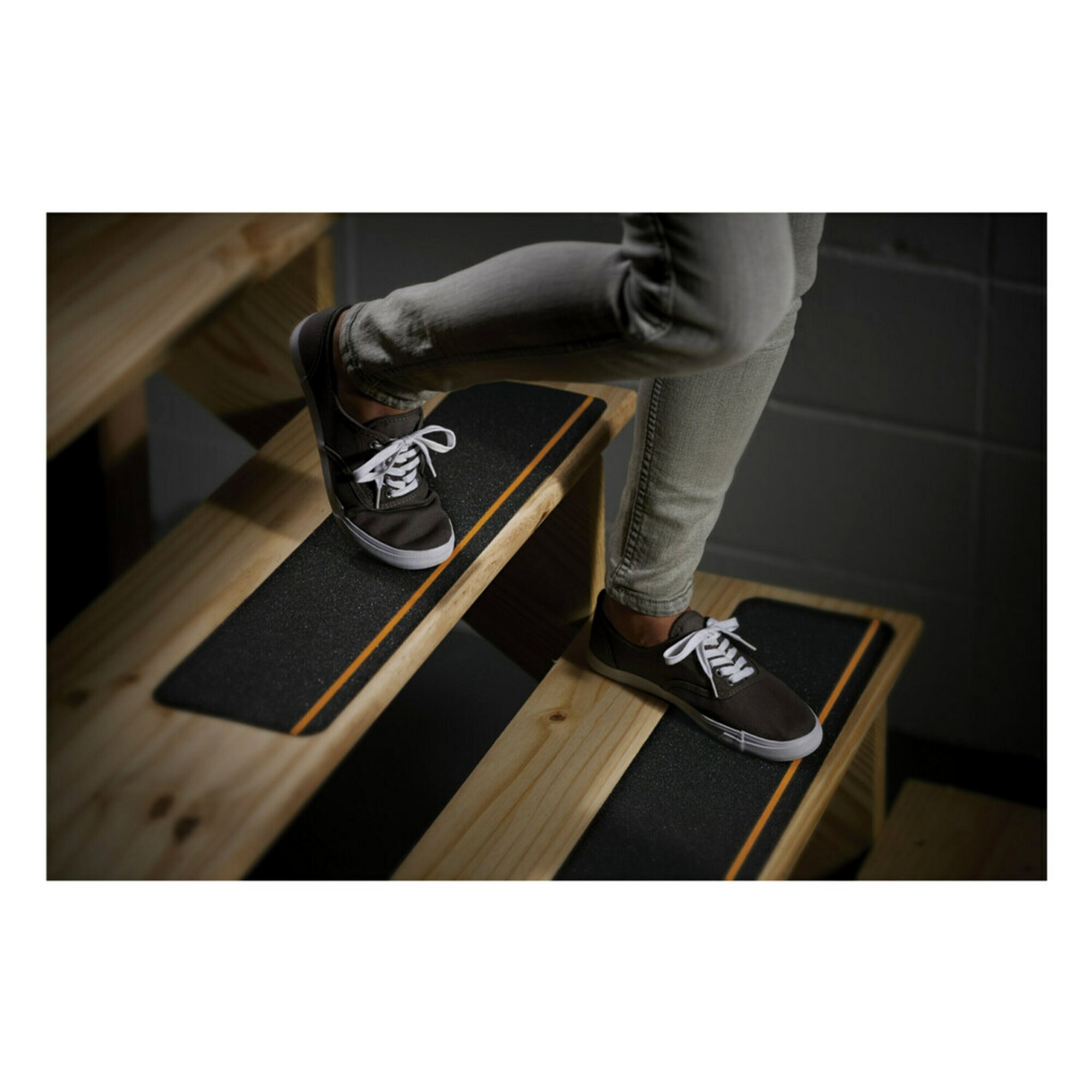 Reflective Tread Using Machine 3M™ Safety-Walk™ Slip Resistant Reflective Tread, 600BY-T6X24, 6 in x 2 ...