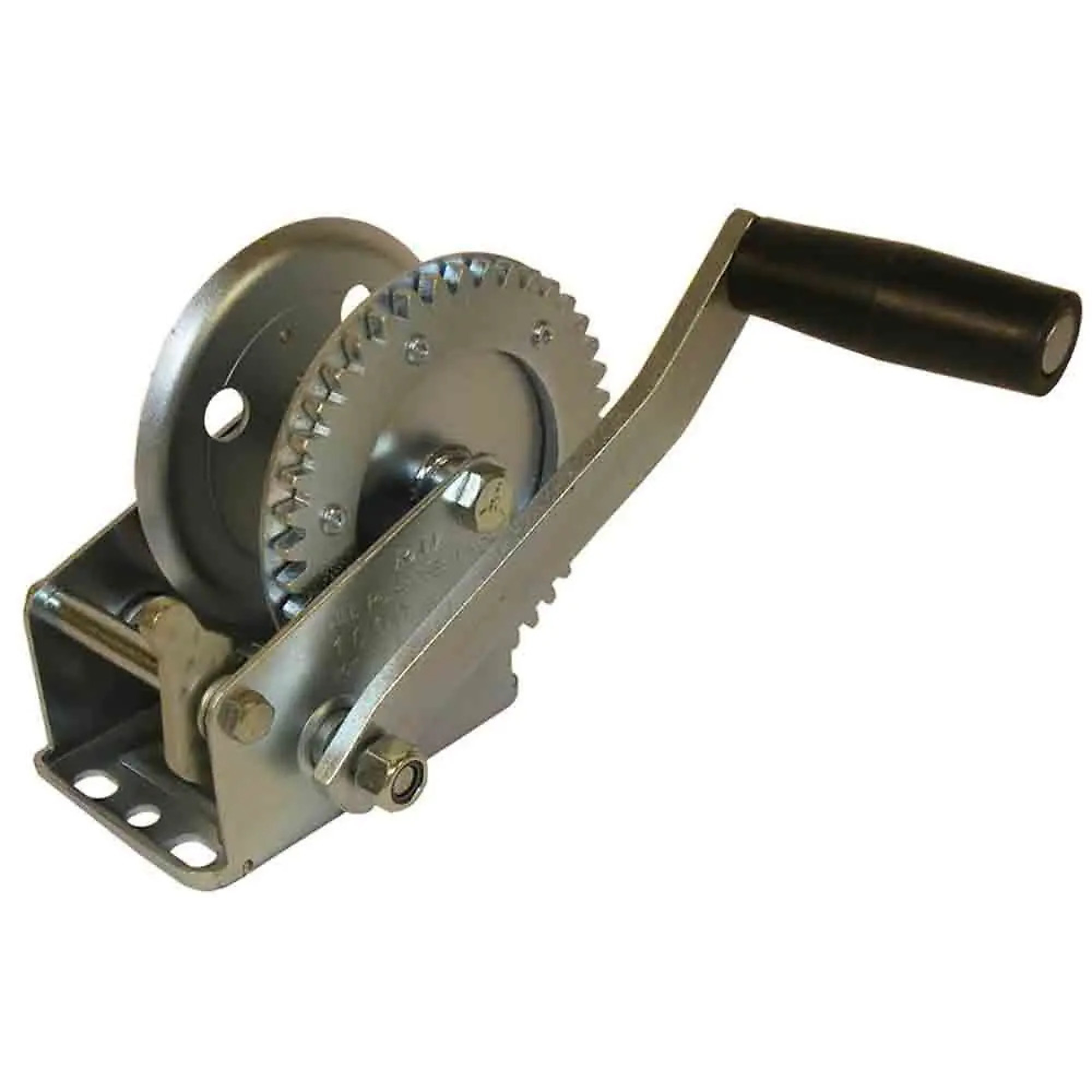 Pacific Trailer, Marine and Utility Winch, 1000 lb Capacity, Single Speed, 8 inch Handle, Rope or Strap Use Only, Model# BQS-1000