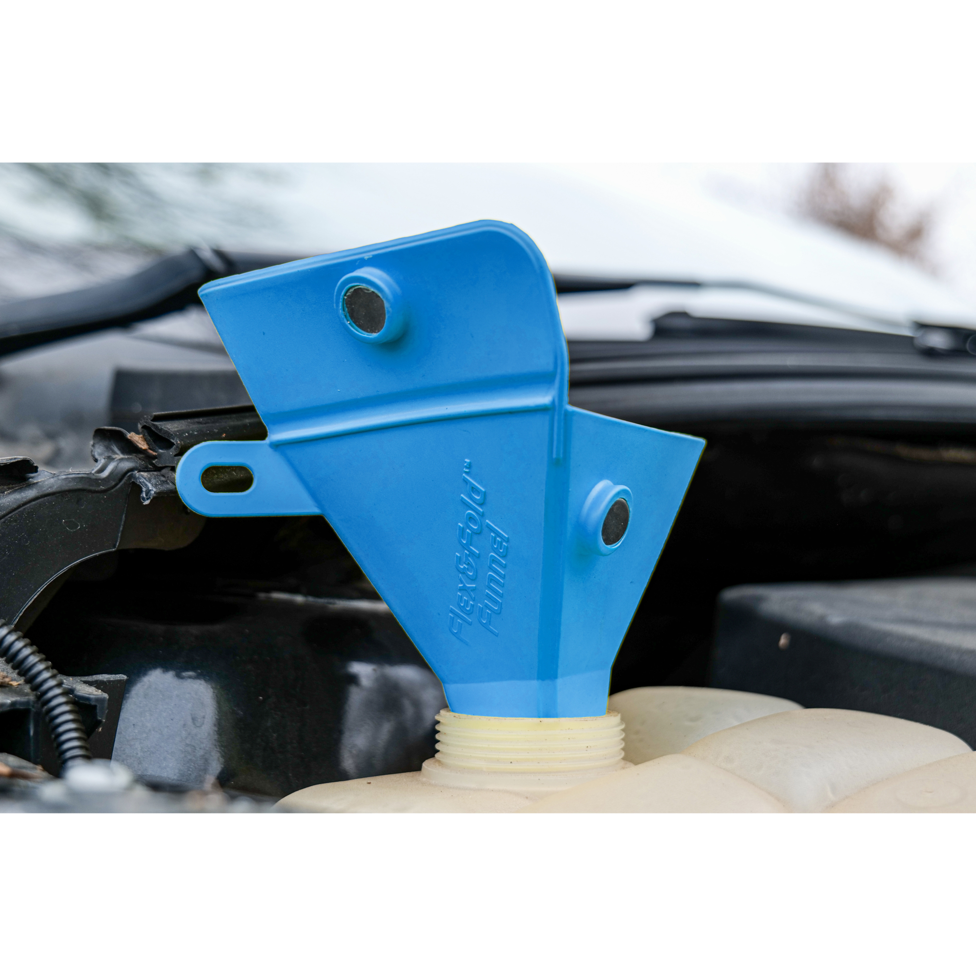 Caliber Products Small Short Neck Flex Folding Magnetic Funnel