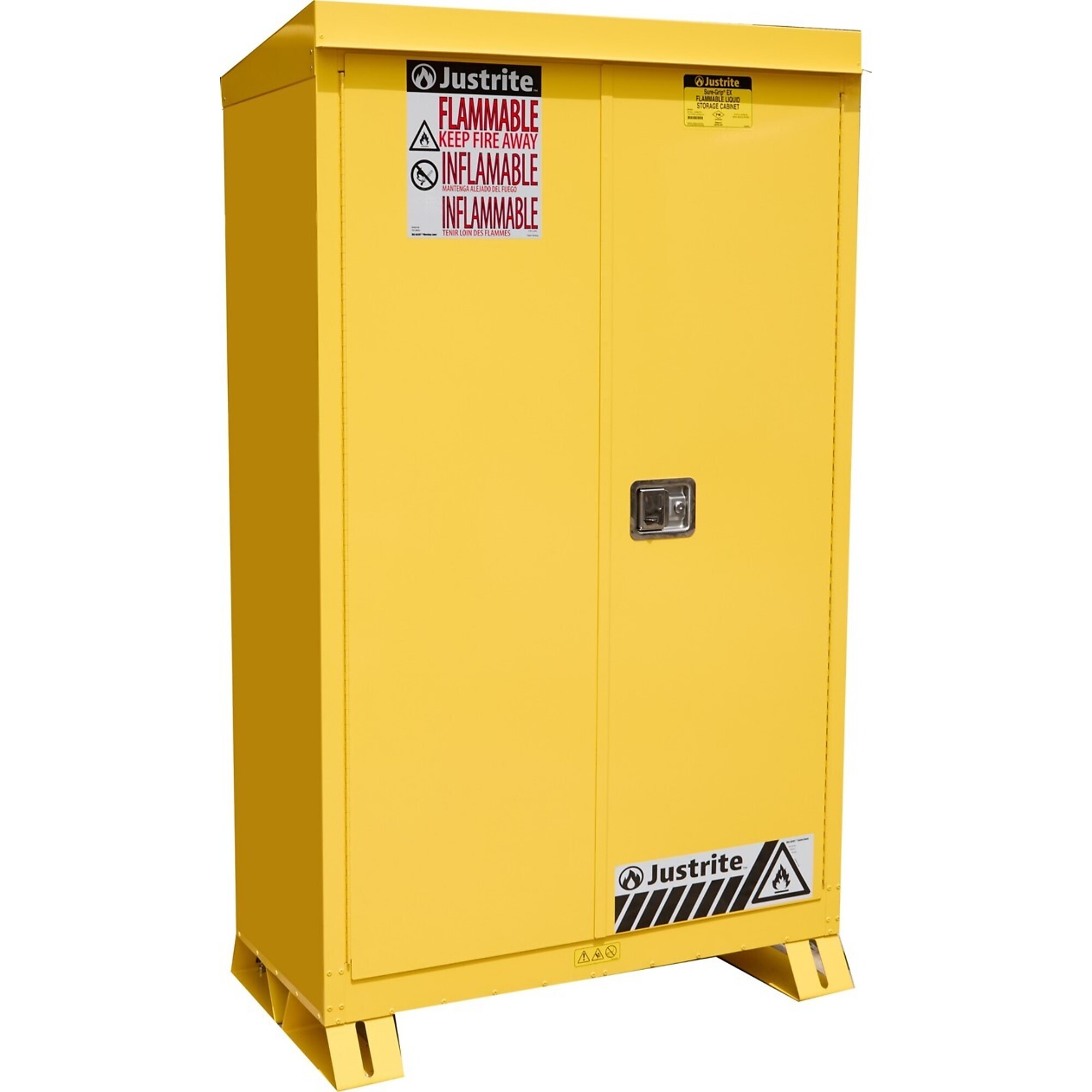 Justrite Outdoor Flammable Safety Cabinet — 30 Gal. Capacity, Model# 813020