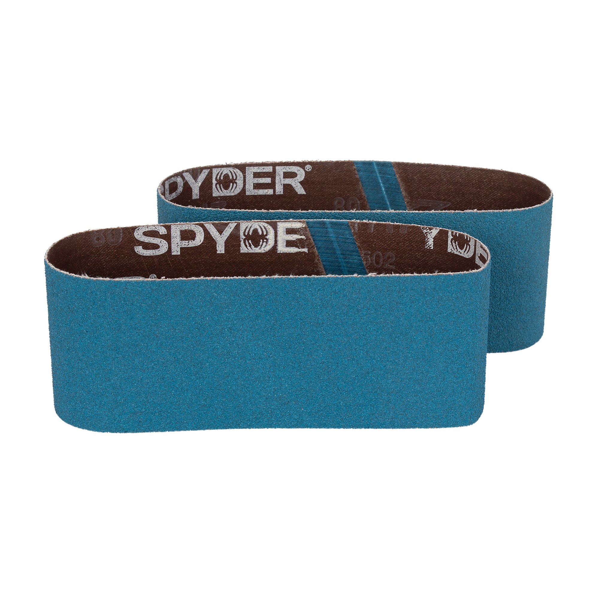 Spyder Zirconia Tape Joint Sanding Belt — 3in. x 18in., 80 Grit, Heavy-Duty, 2-Pack, Model# 500012