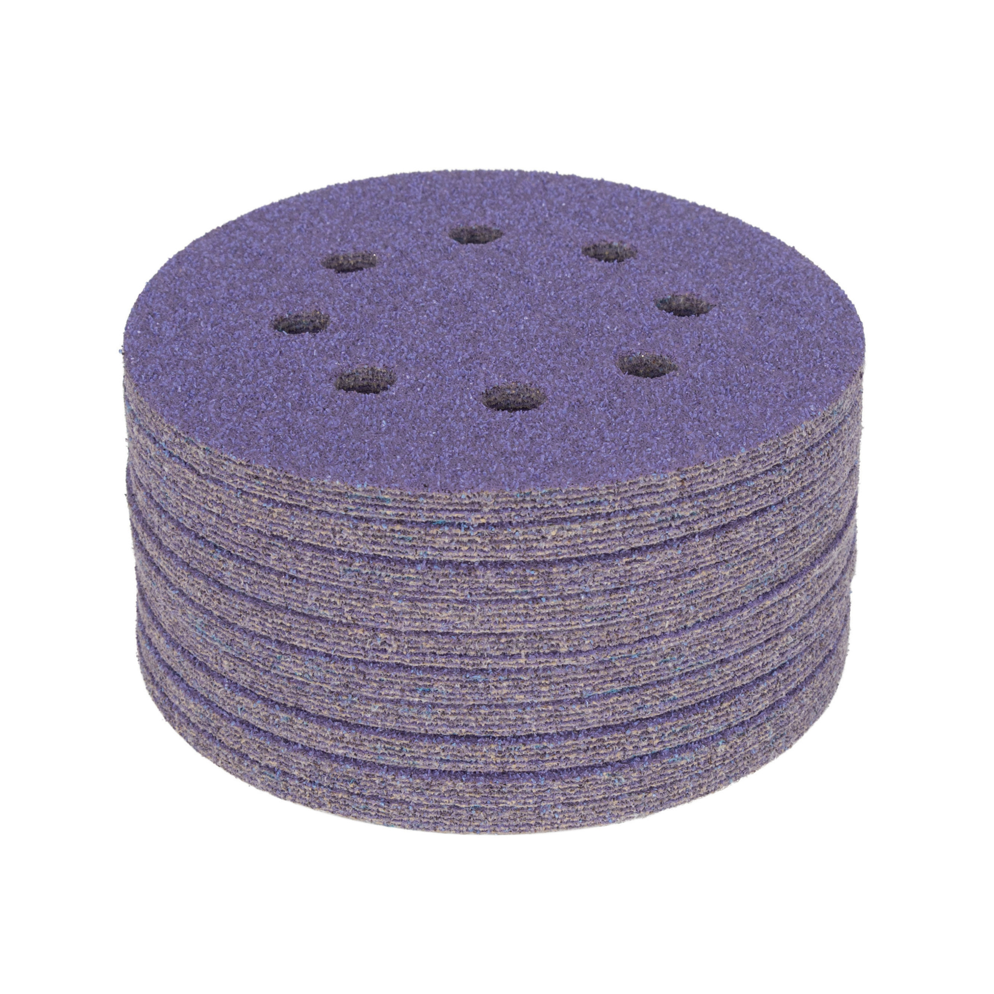Spyder Ceramic Sanding Discs — 5in. x 8-Hole, 40 Grit, Stearate Coating, 50-Pack, Model# 500045
