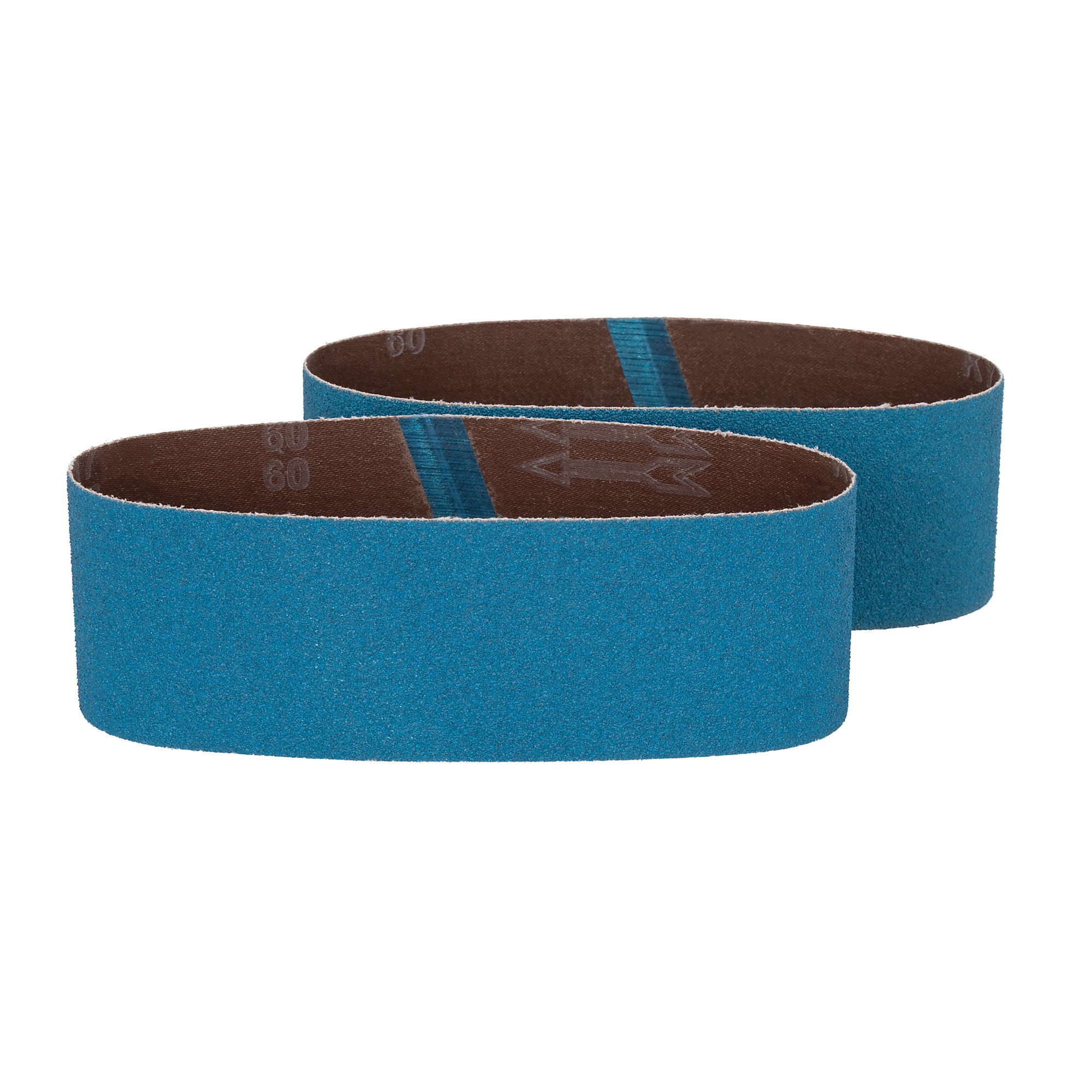 Spyder Zirconia Sanding Belt — 3in. x 21in., 60 Grit, Heavy-Duty, 2-Pack, Model# 500015