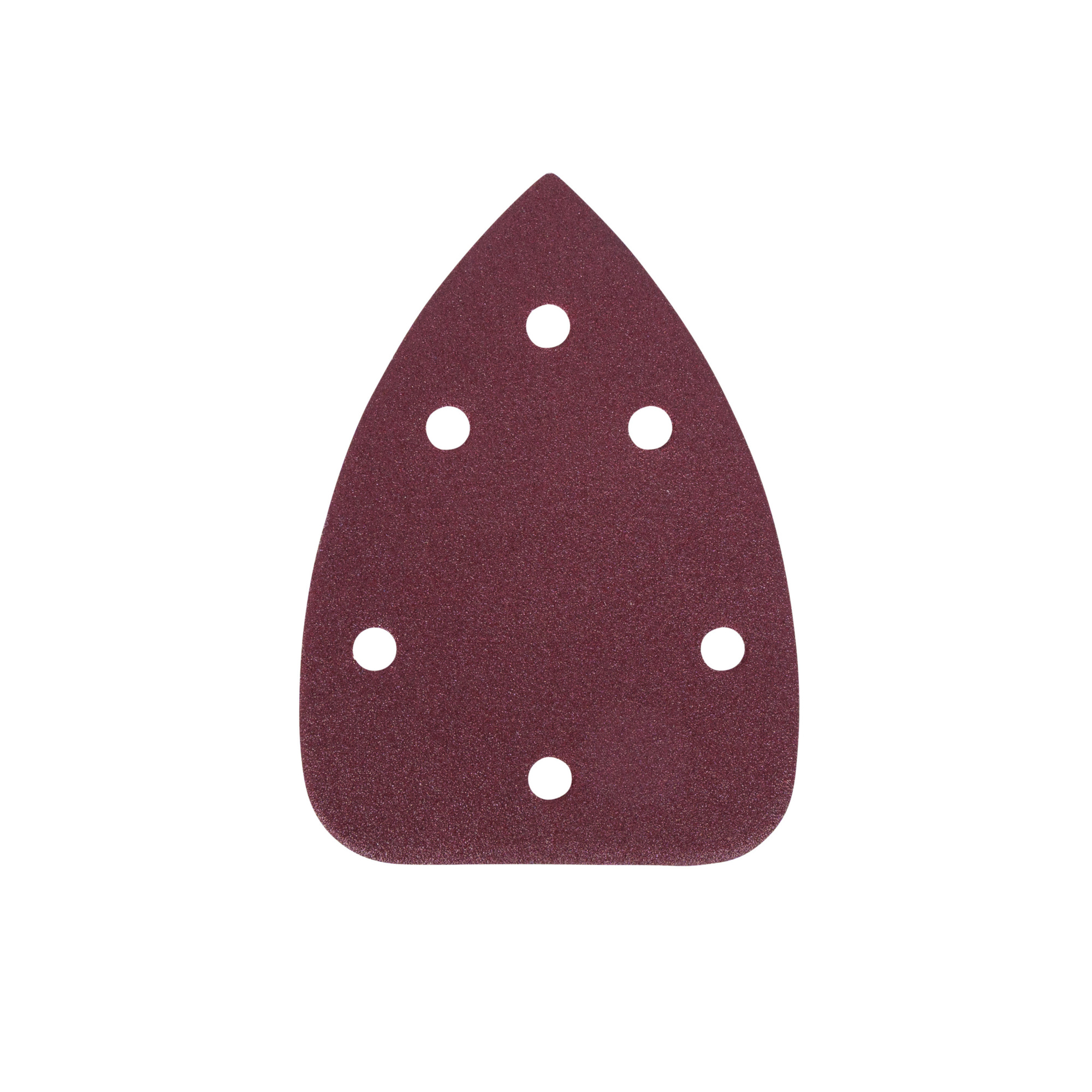 Spyder Aluminum Oxide Hook and Loop Sanding Sheets — 3-7/8in. x 5-1/2in., 6-Hole, 120 Grit, 5-Pack, Model# 500081