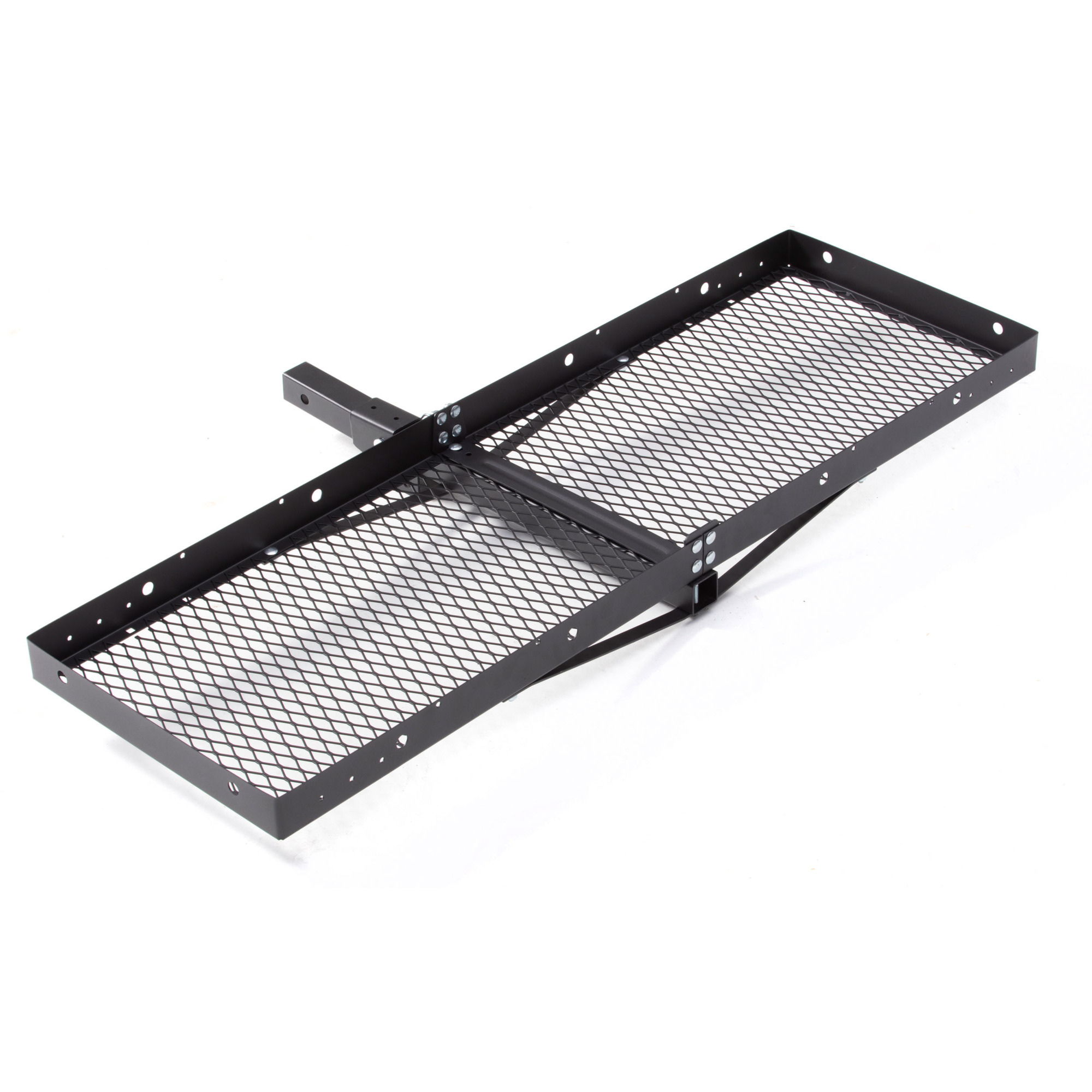 Uriah Products Hitch Mount Folding Cargo Carrier — 60in. x 20in., Fits 1.25in. & 2in. Receivers, 500-Lb. Capacity, Model# URCM10101168