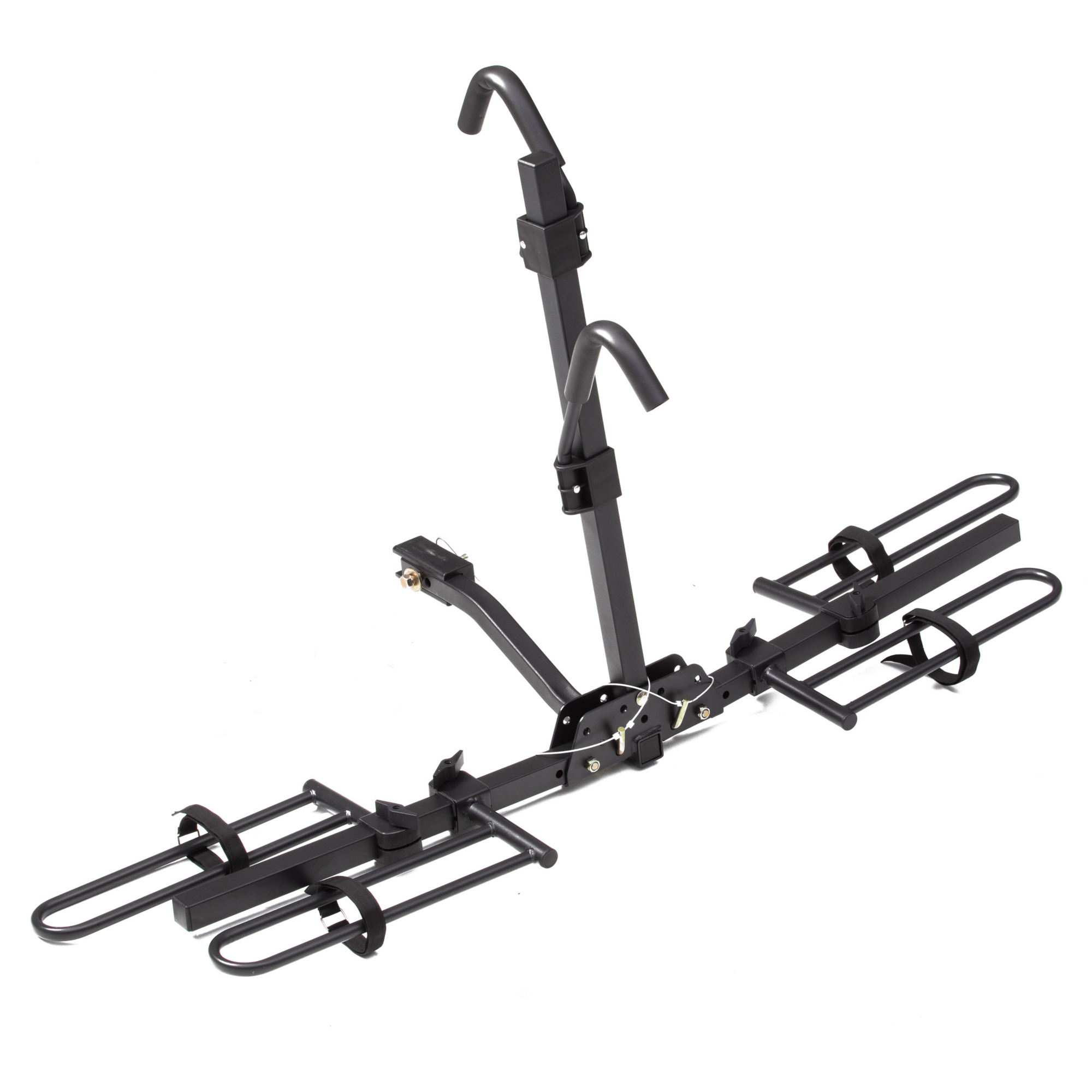 Uriah Products Foldable Hitch-Mount Platform 2-Bike Rack — 80-Lb. Capacity, 1.25in. or 2in. Receivers, Model# URCM10104071