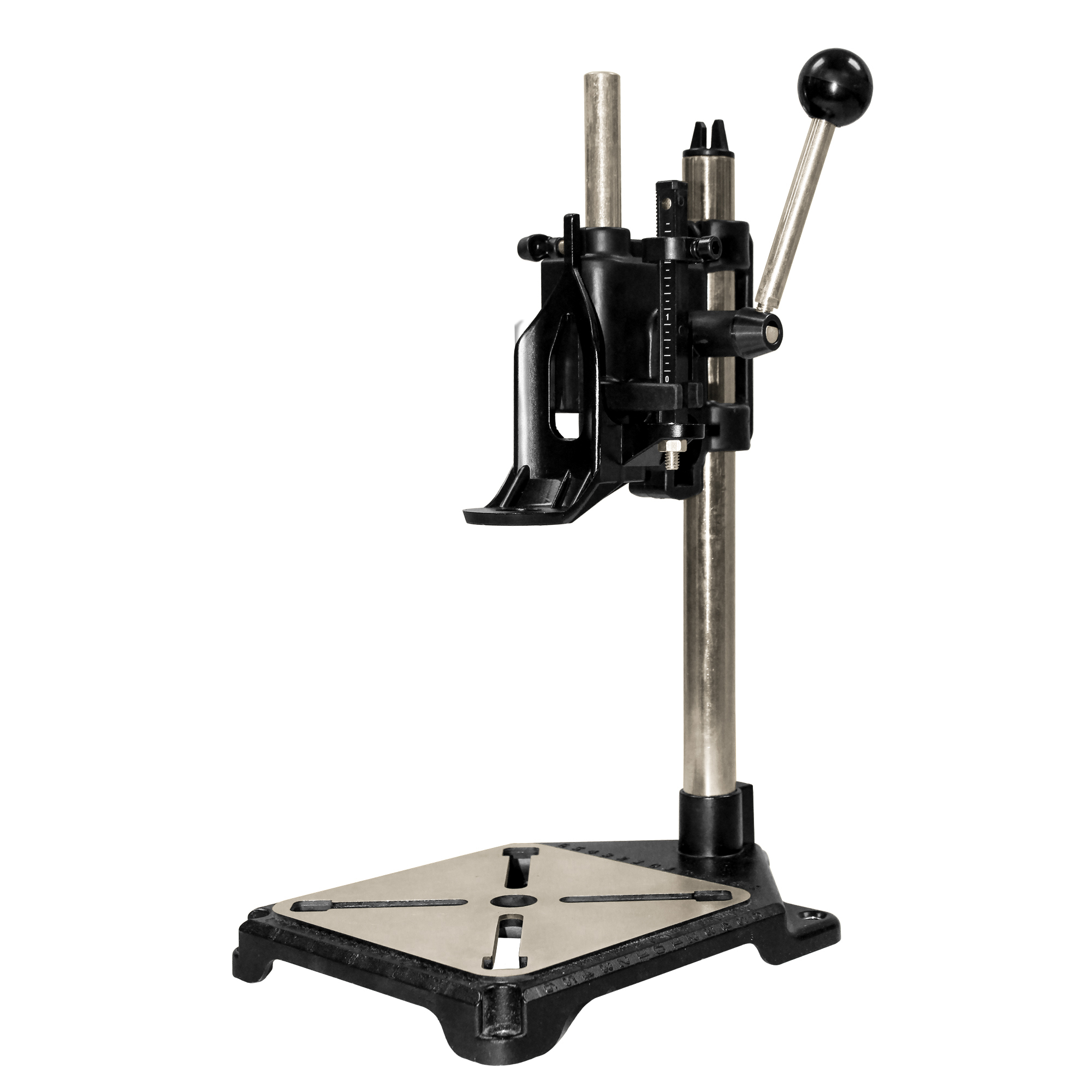 Milescraft ToolStand — Variable Speed Drill Press Stand, Compatible with Dremel, Black, Model# 10970003