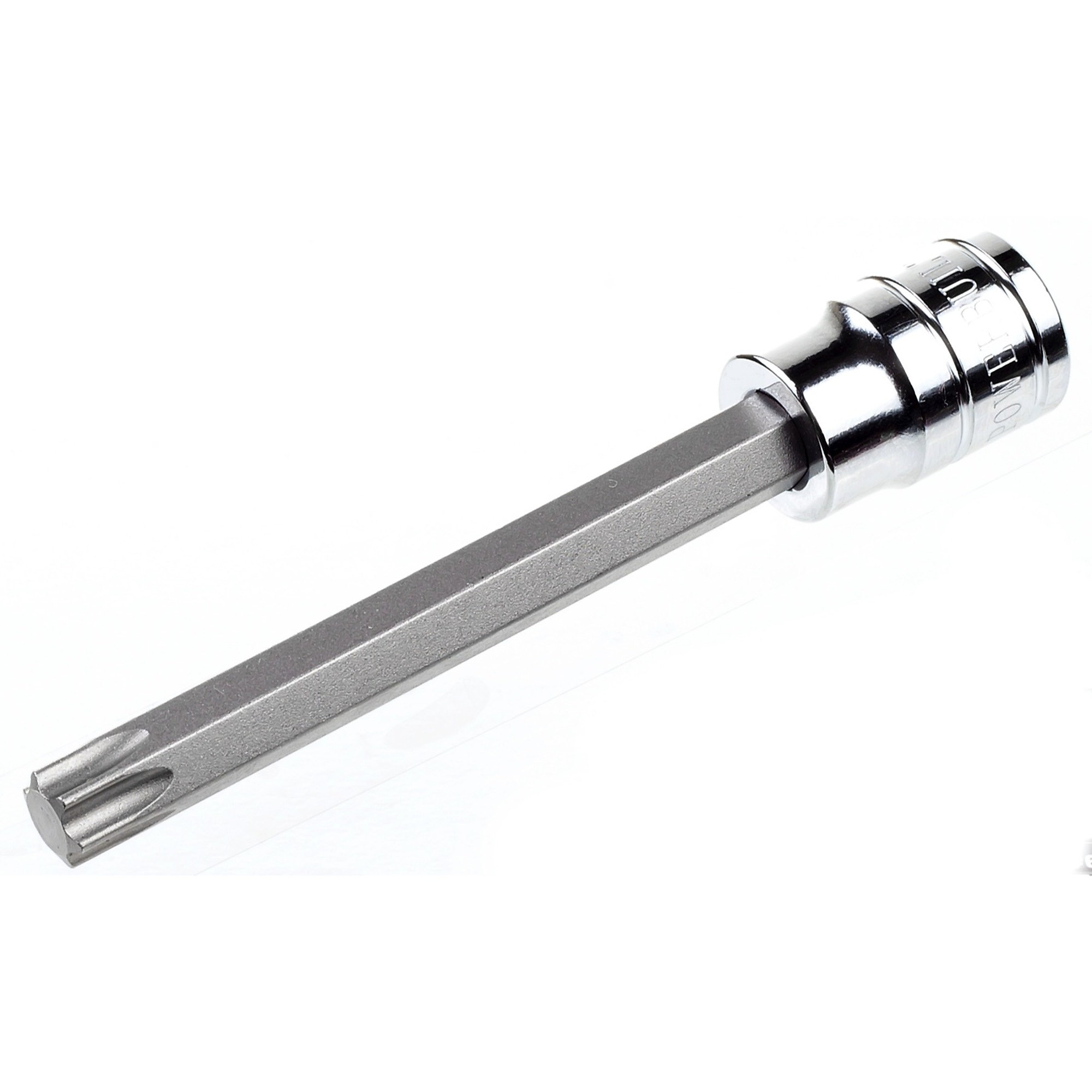Powerbuilt, 3/8 Inch Drive x T-50 Extra Long Hex Bit Socket, Model # 642346