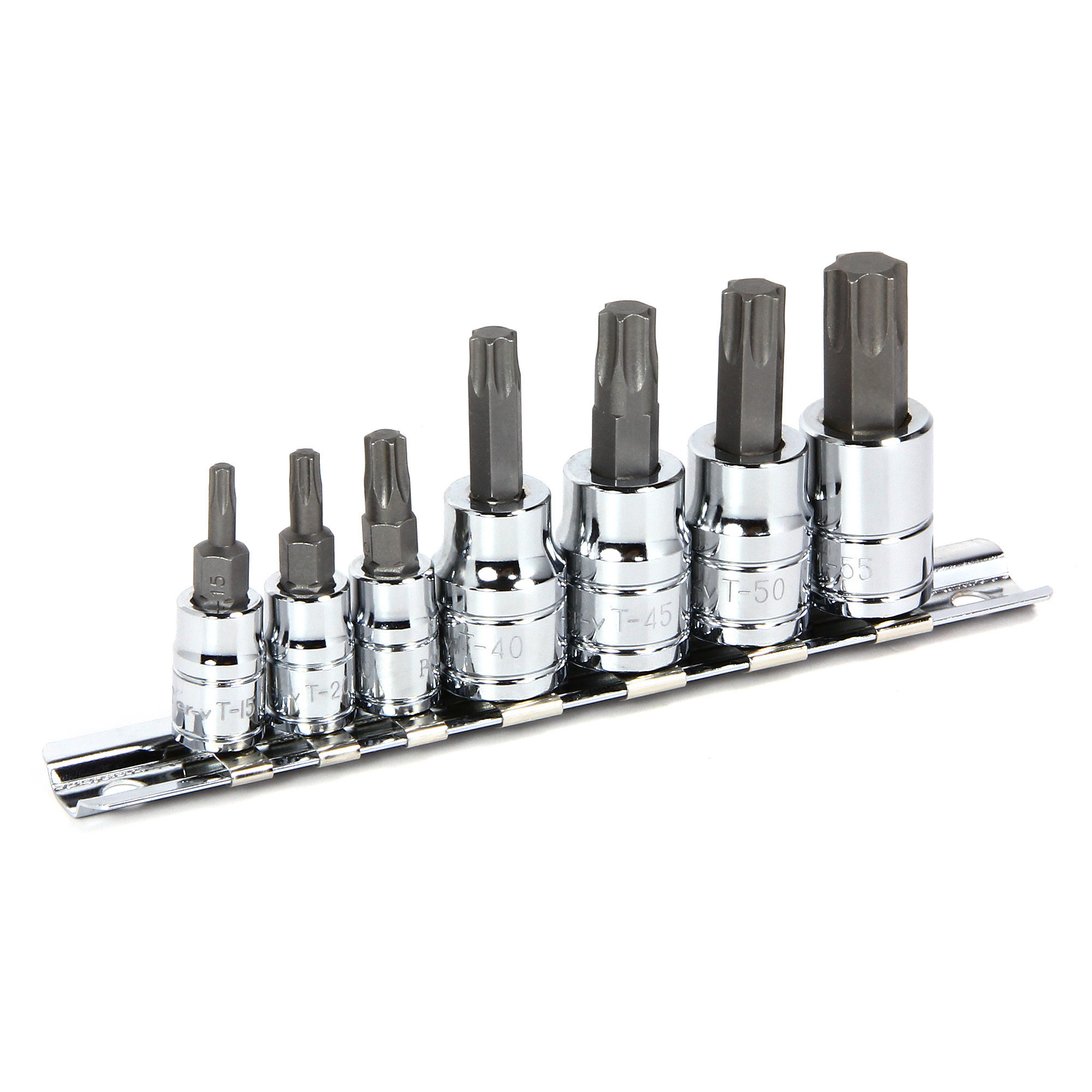 Powebuilt, 7 Piece Torx Bit Socket Set, Model # 648414