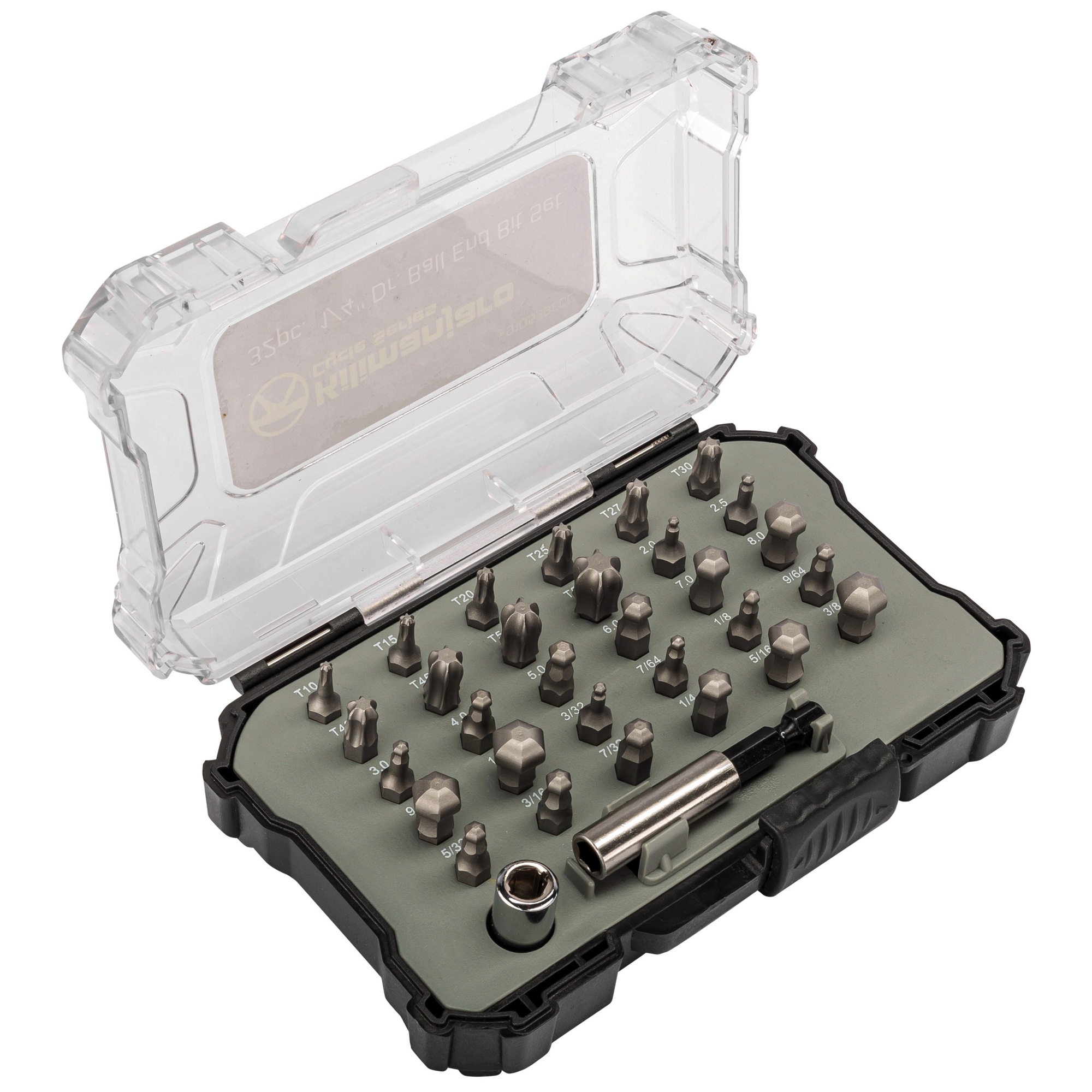 Kilimanjaro, 32 Piece 1/4-Ich Drive Ball Head Bit Set, Model # 910539ECE