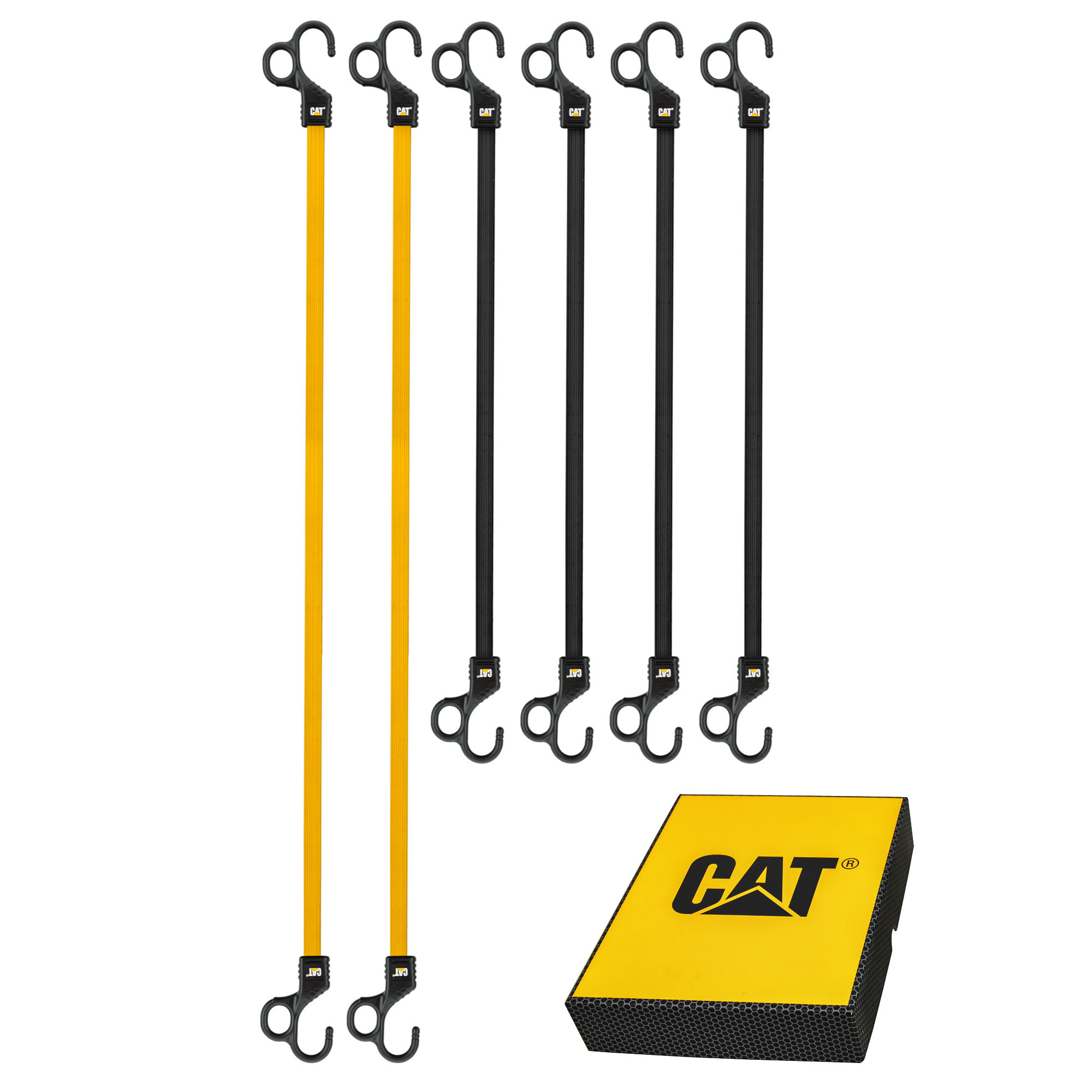 CAT, 6 Piece Safety Stretch Cord Gift Box Set, Model # 240363