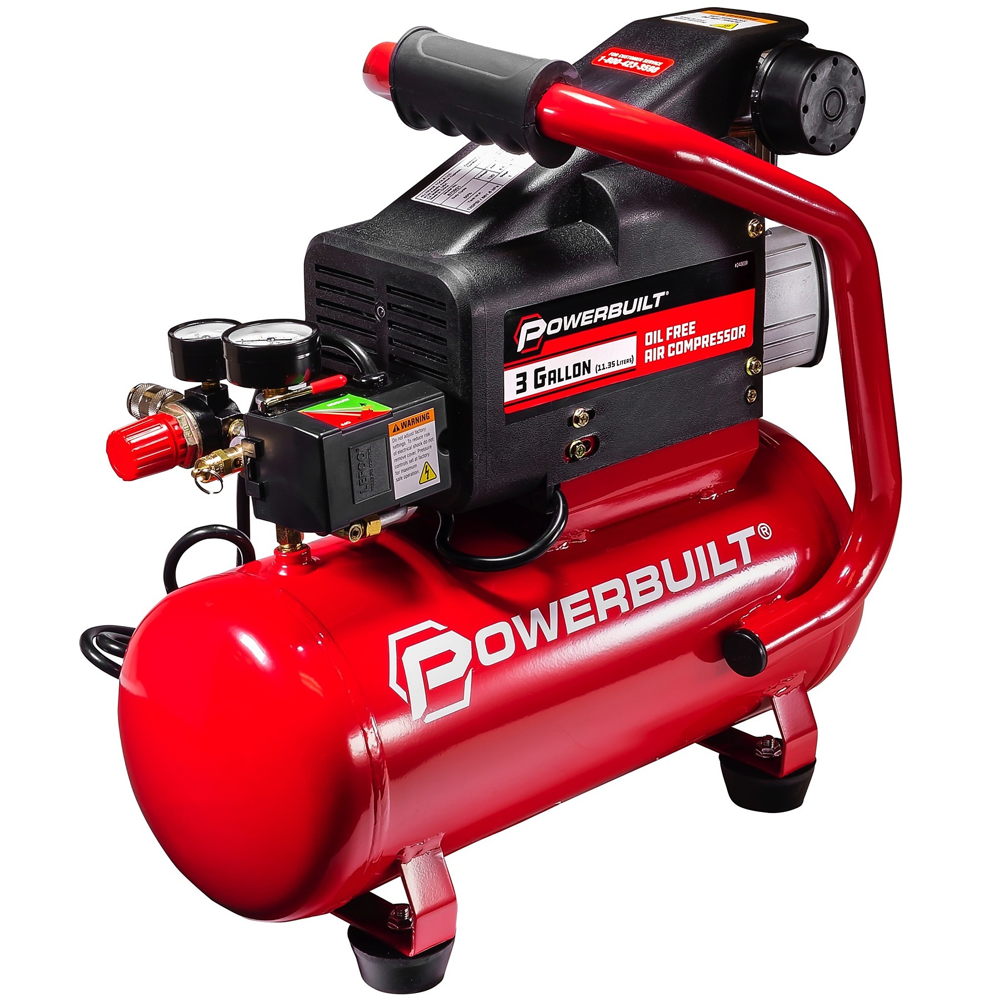 Powerbuilt, 3 Gallon Air Compressor, Model # 240039