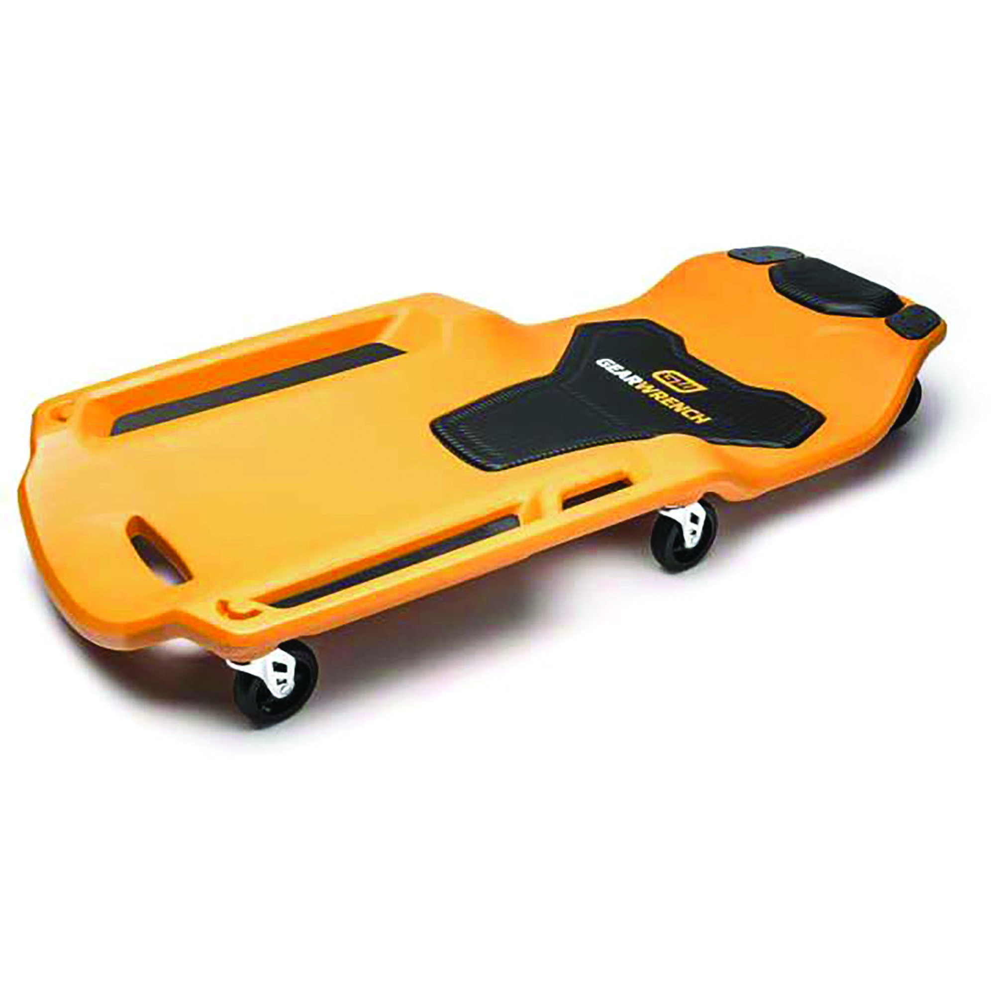 GearWrench 40in. Steel Frame Creeper — Padded Headrest, Heavy-Duty, 6 Swivel Casters, Model# ATG86995