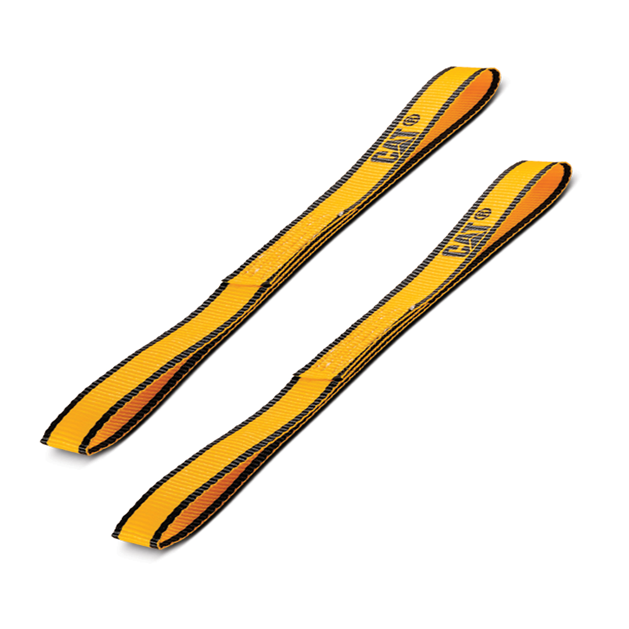 CAT, 2 Piece Yellow/Black Soft Hook Set - 12 Inches x 1 Inch (1000/3000), Model # 980324N