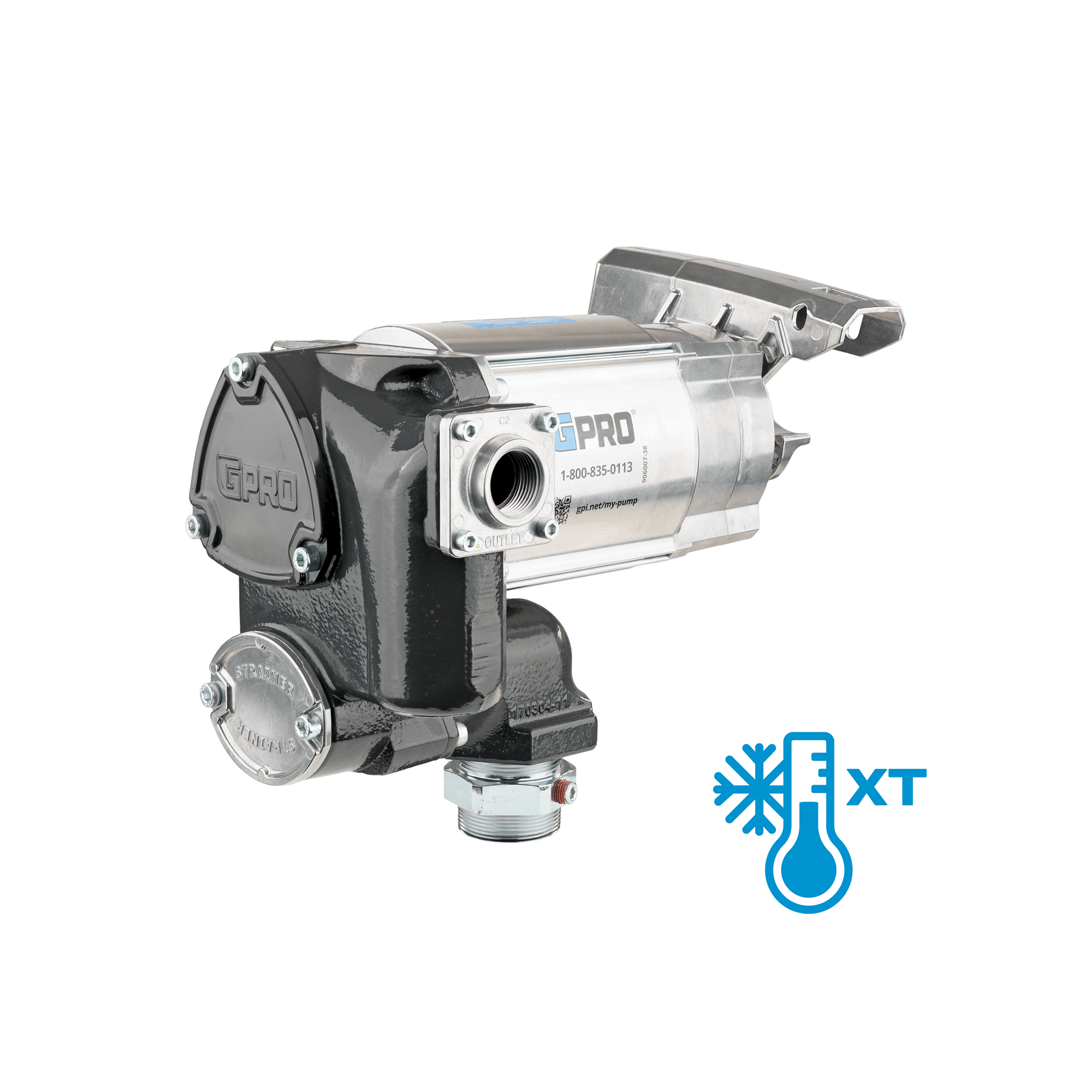 GPRO Fuel Transfer Pump — 35 GPM, 120V, Heavy-Duty, Extreme Temperature, Model# V35-115PO-N08+XT