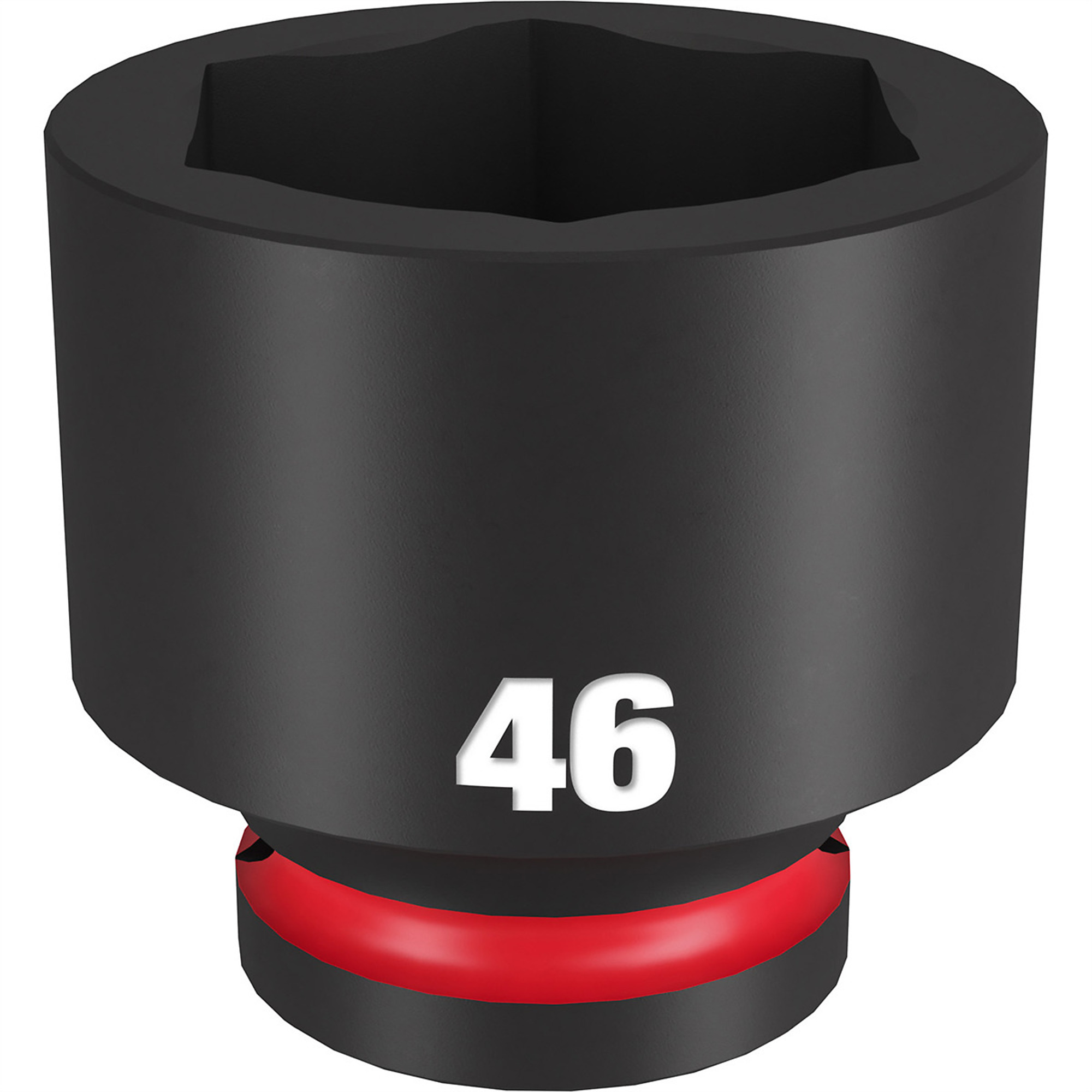 Milwaukee Shockwave Impact Duty Socket — 3/4in. Drive, 46mm, 6-Point, Forged Steel, Model# MLW49-66-6384