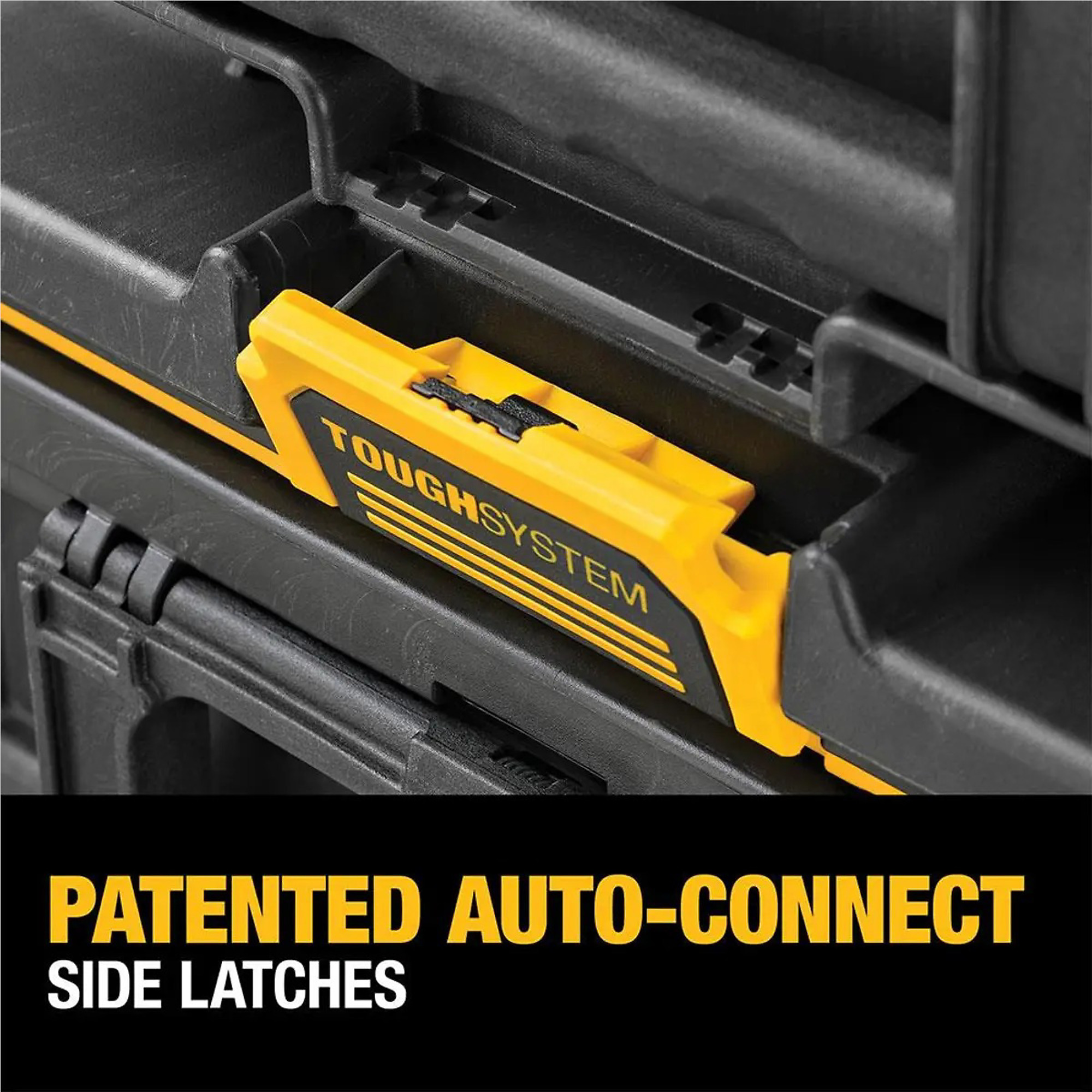 DeWalt ToughSystem 2.0 Tool Box — IP65 Rated, Removable Inner Tray, Model# DWTDWST08400