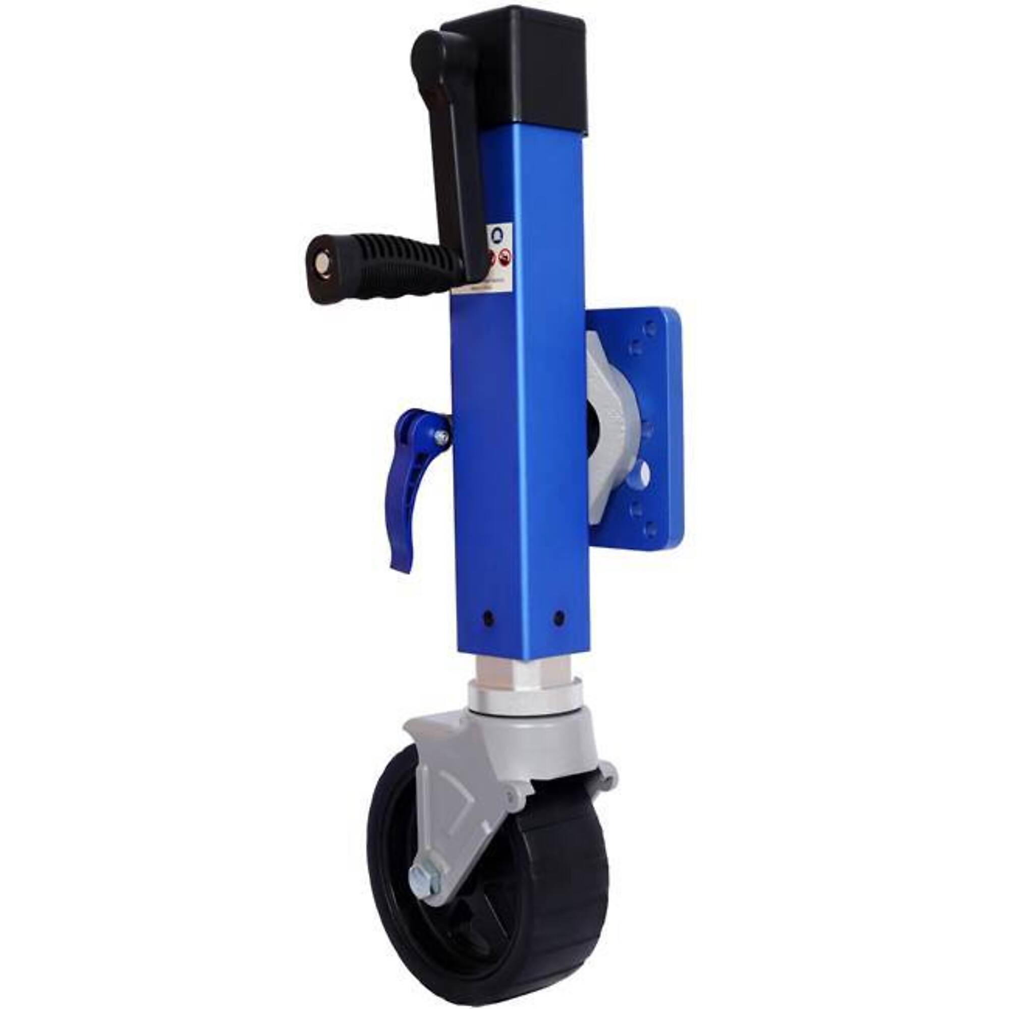 TMB Heavy-Duty Aluminum Trailer Jack — 1800-Lb. Capacity, 10in. Travel, Fits 3in. x 5in. Tongues, Model# BAC-W46567478