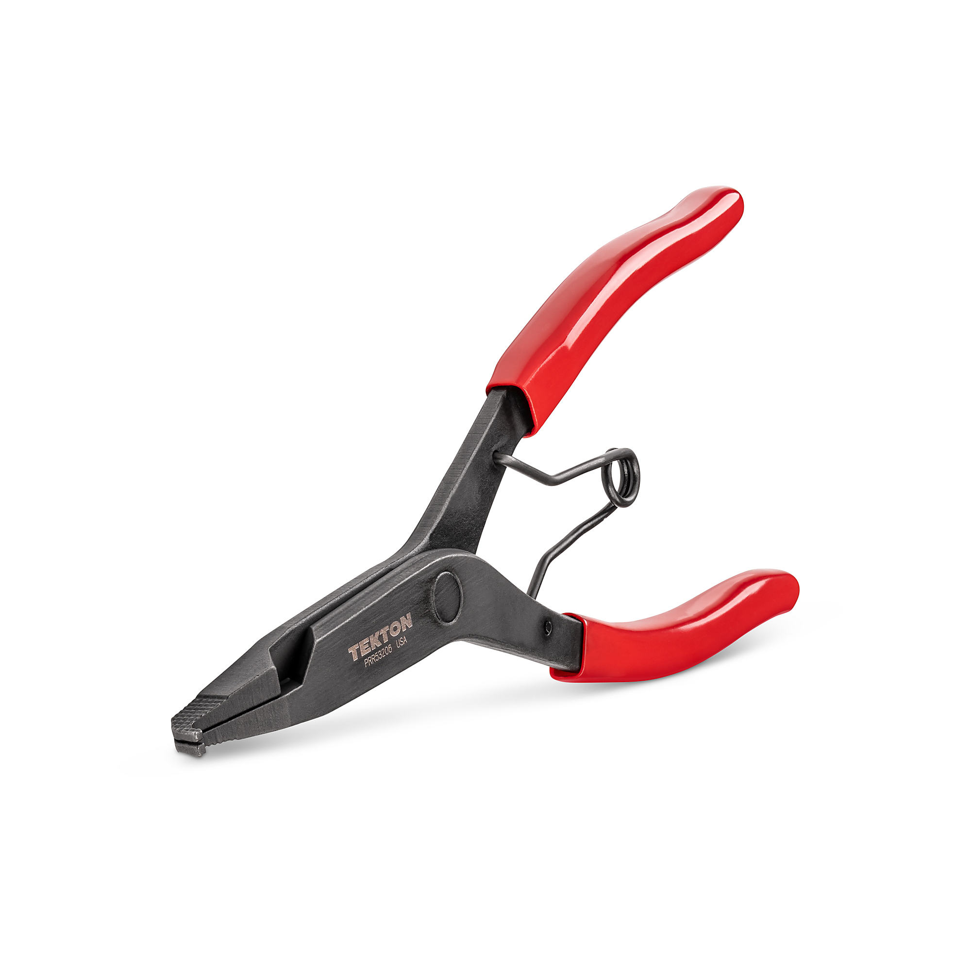 TEKTON 9 Inch Curved Tip Lock Ring Pliers | PRR53206