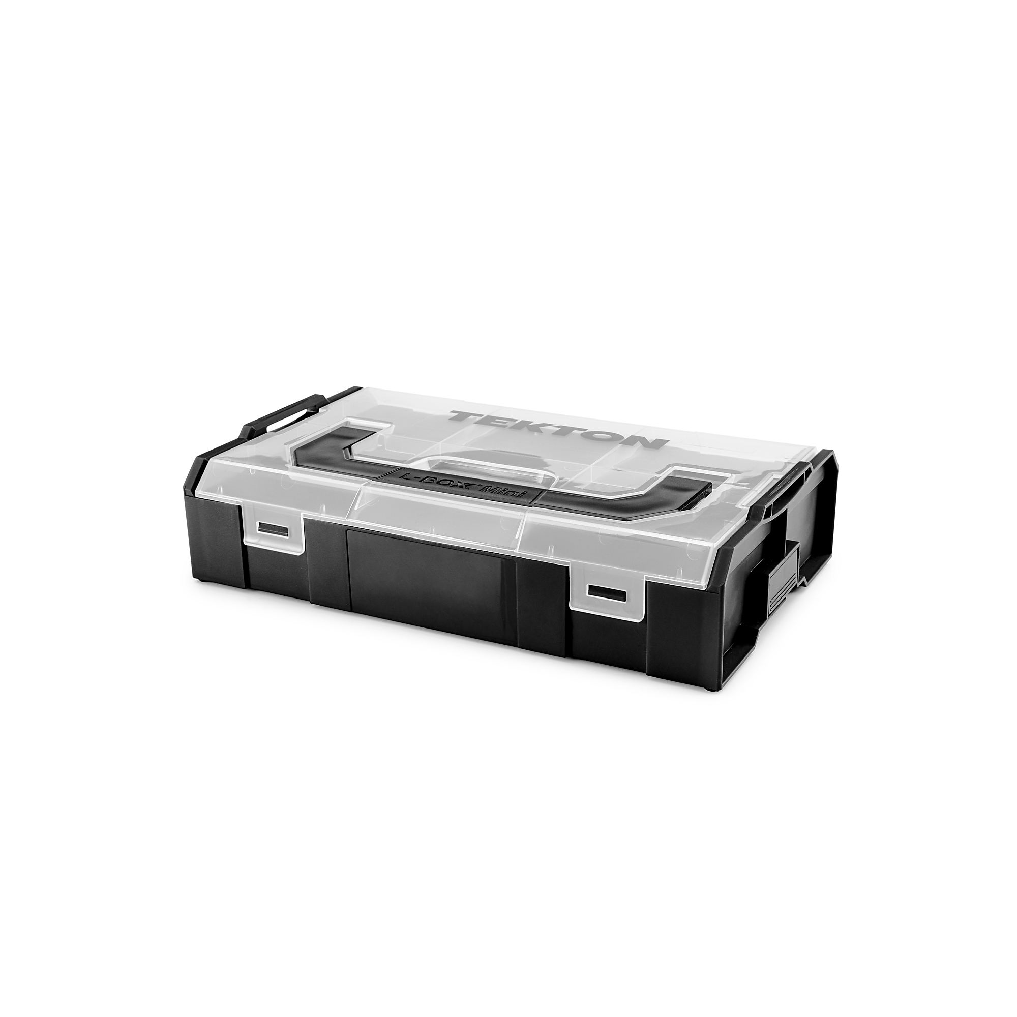 TEKTON Black Mini Stacking Tool Box with Dividers | OLM21011